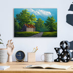 Epic Art 'Summer Day' by Gary Adams, Acrylic Glass Wall Art,16x12