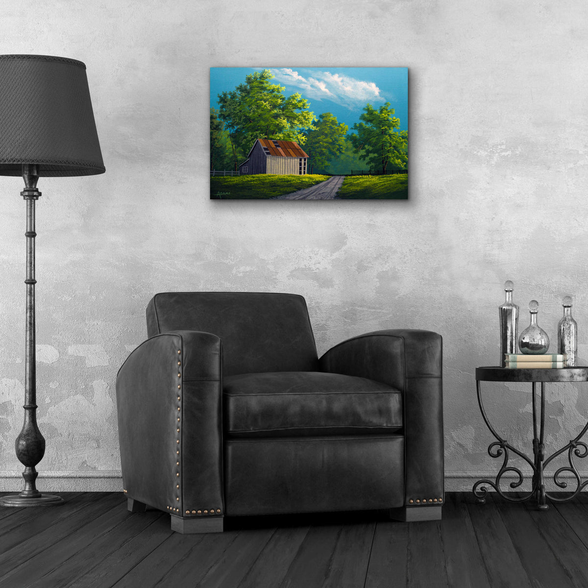 Epic Art 'Summer Day' by Gary Adams, Acrylic Glass Wall Art,24x16