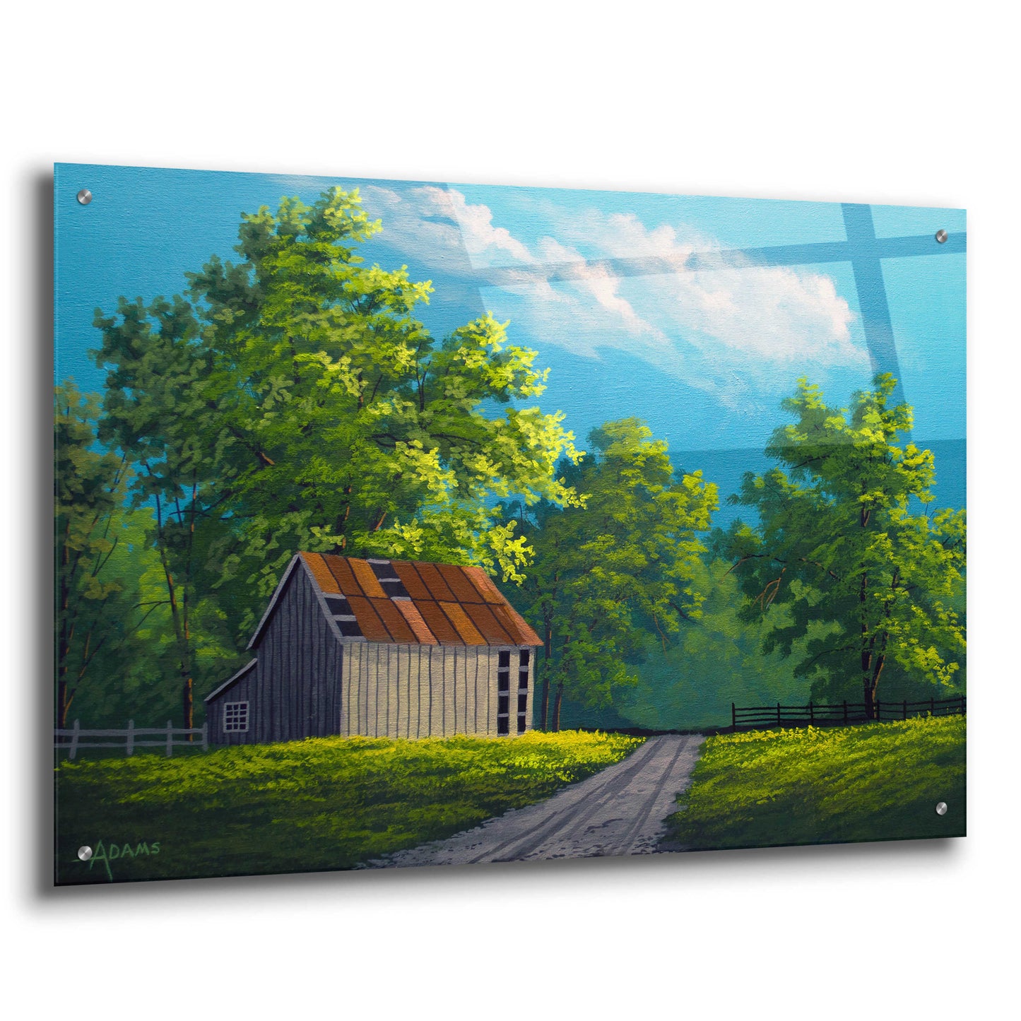 Epic Art 'Summer Day' by Gary Adams, Acrylic Glass Wall Art,36x24