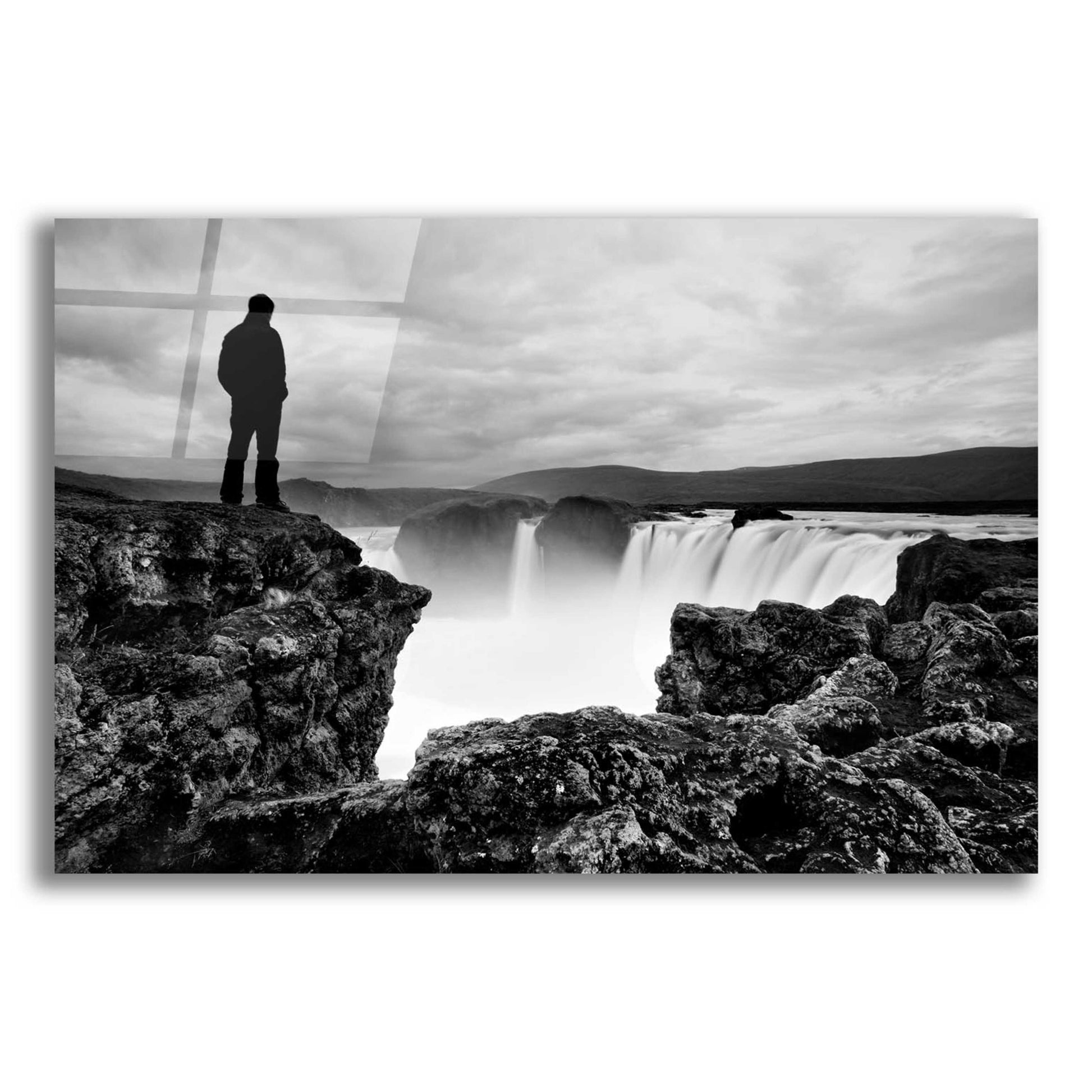 Epic Art 'Iceland Waterfall' by Nina Papiorek, Acrylic Glass Wall Art