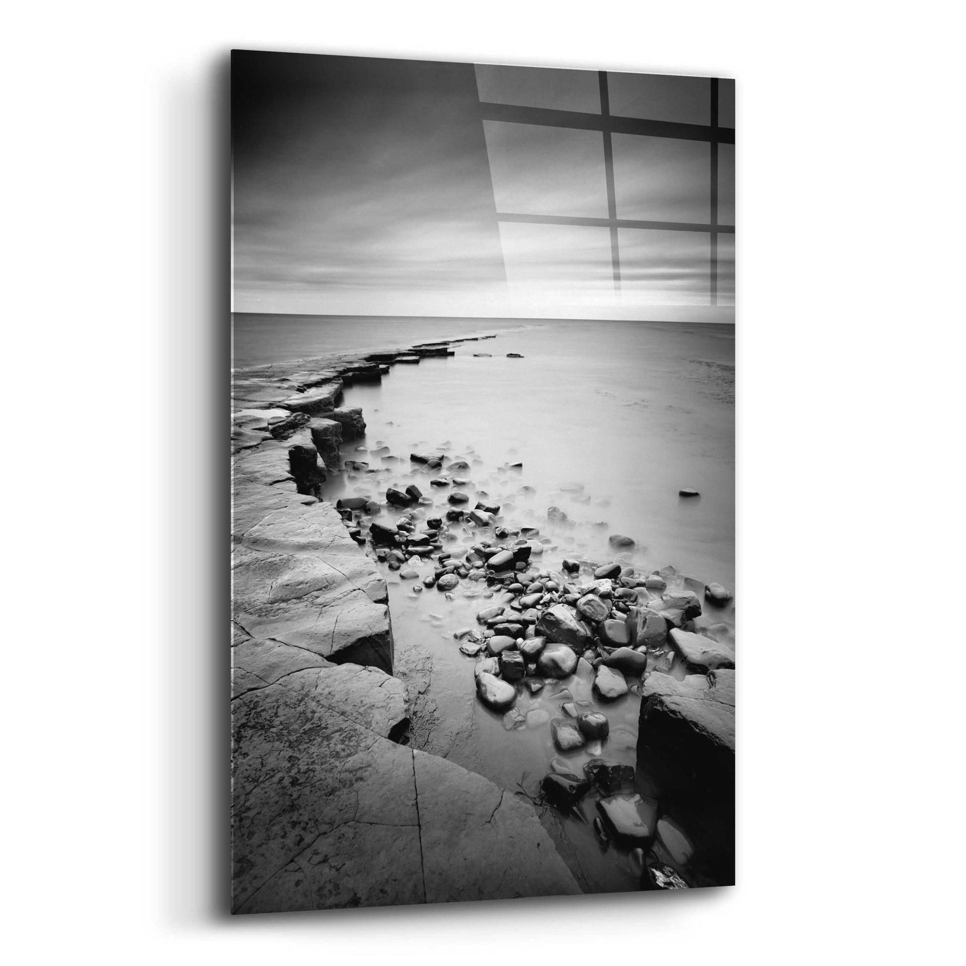 Epic Art 'Kimmeridge Bay' by Nina Papiorek, Acrylic Glass Wall Art,12x16