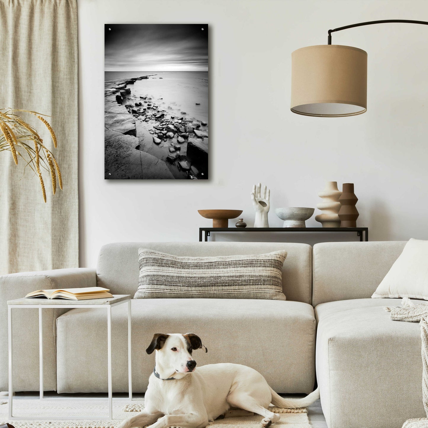 Epic Art 'Kimmeridge Bay' by Nina Papiorek, Acrylic Glass Wall Art,24x36