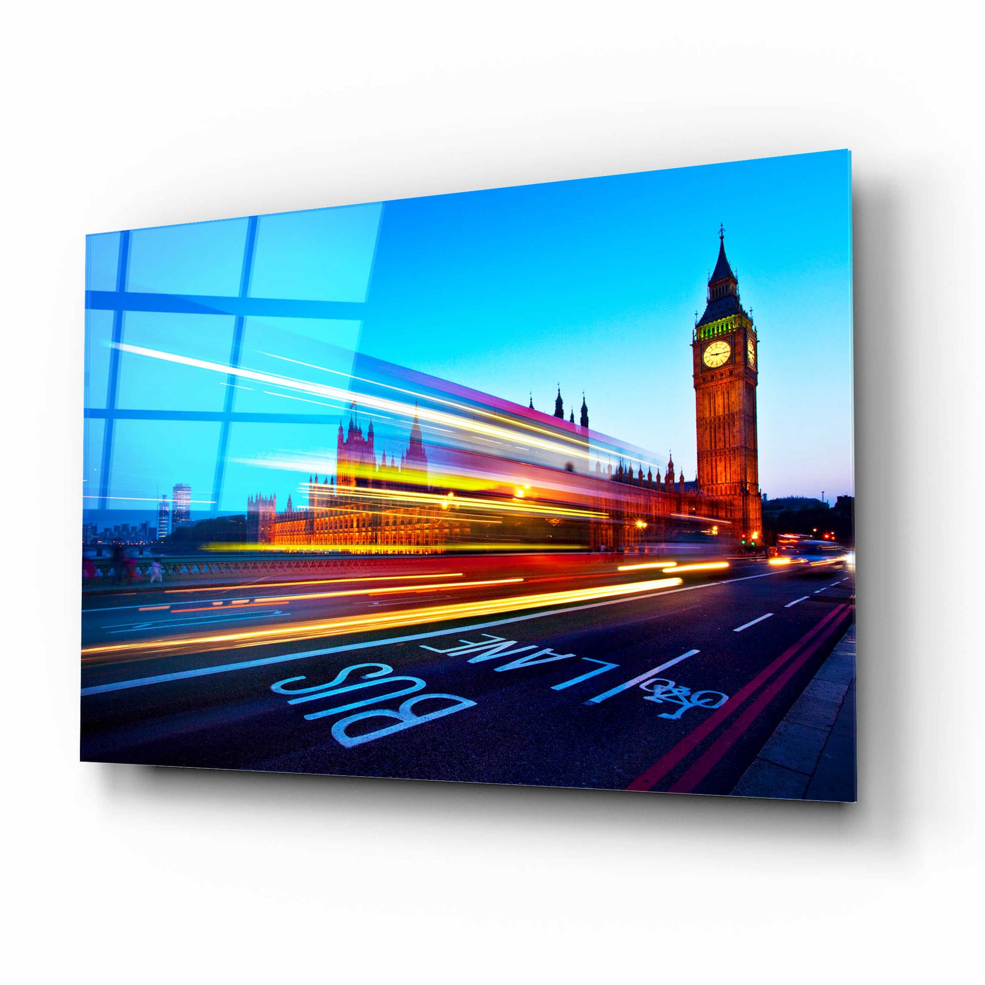 Epic Art 'London Big Ben' by Nina Papiorek, Acrylic Glass Wall Art,16x12