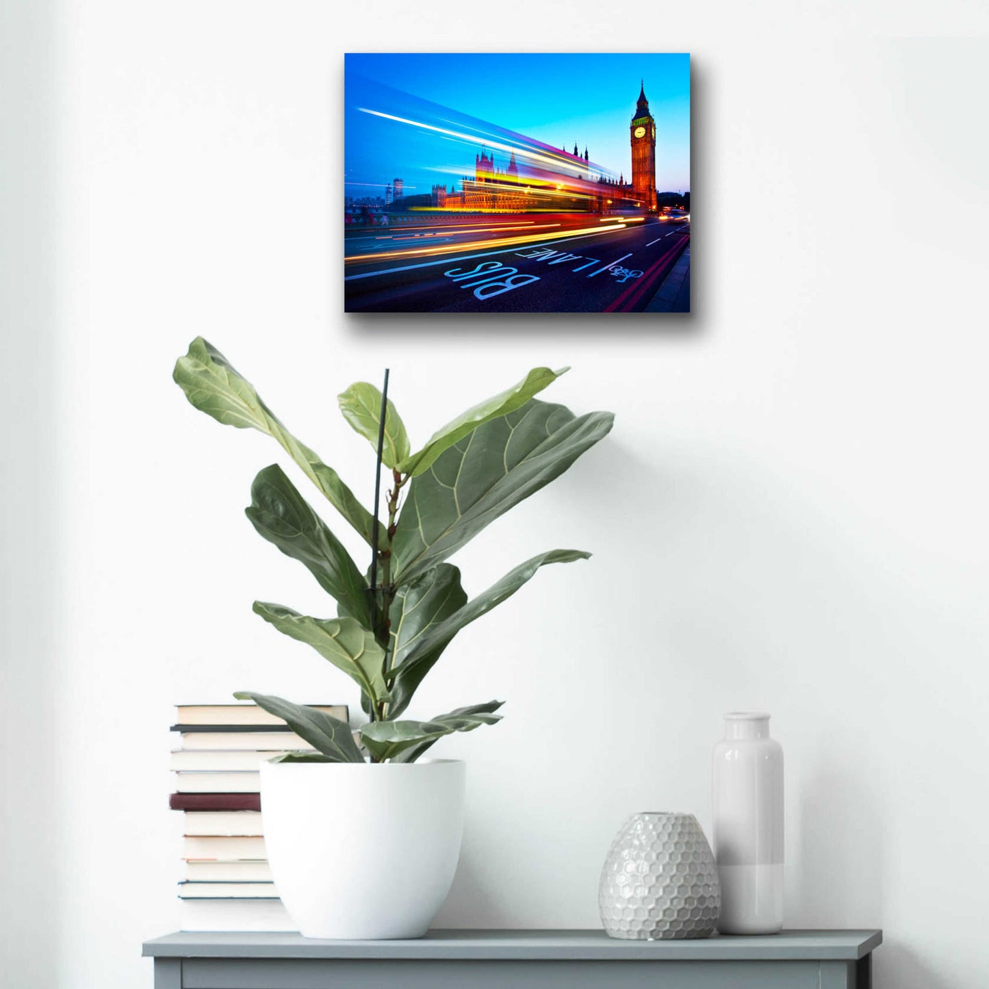 Epic Art 'London Big Ben' by Nina Papiorek, Acrylic Glass Wall Art,16x12