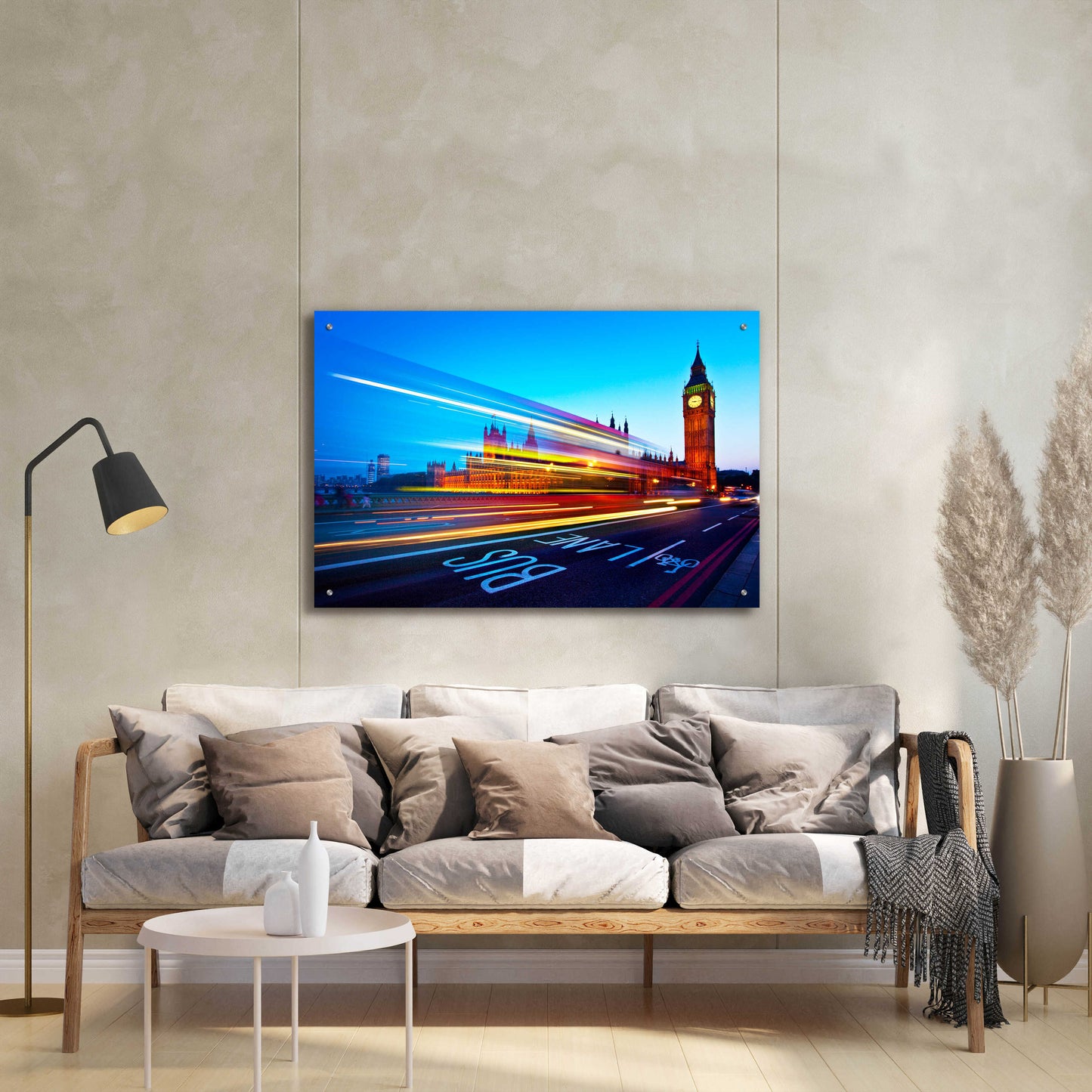 Epic Art 'London Big Ben' by Nina Papiorek, Acrylic Glass Wall Art,36x24