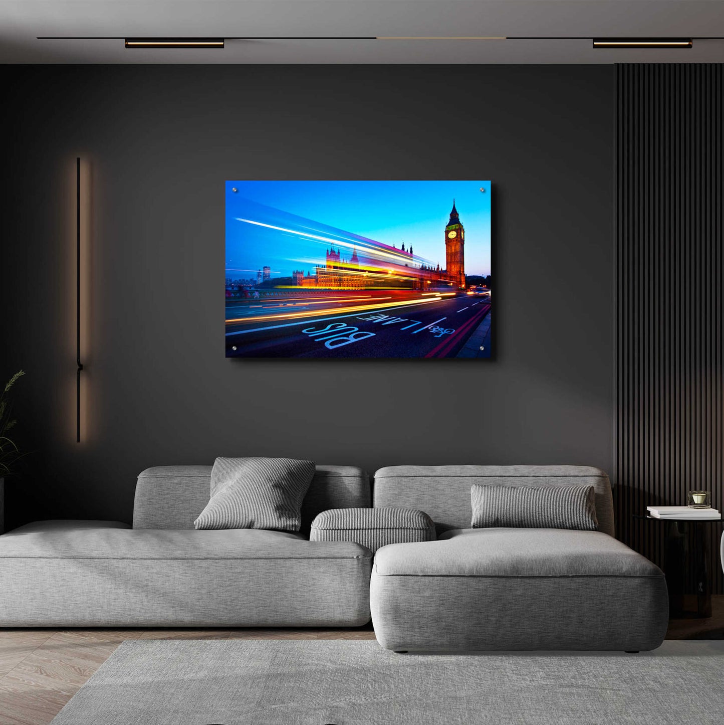 Epic Art 'London Big Ben' by Nina Papiorek, Acrylic Glass Wall Art,36x24