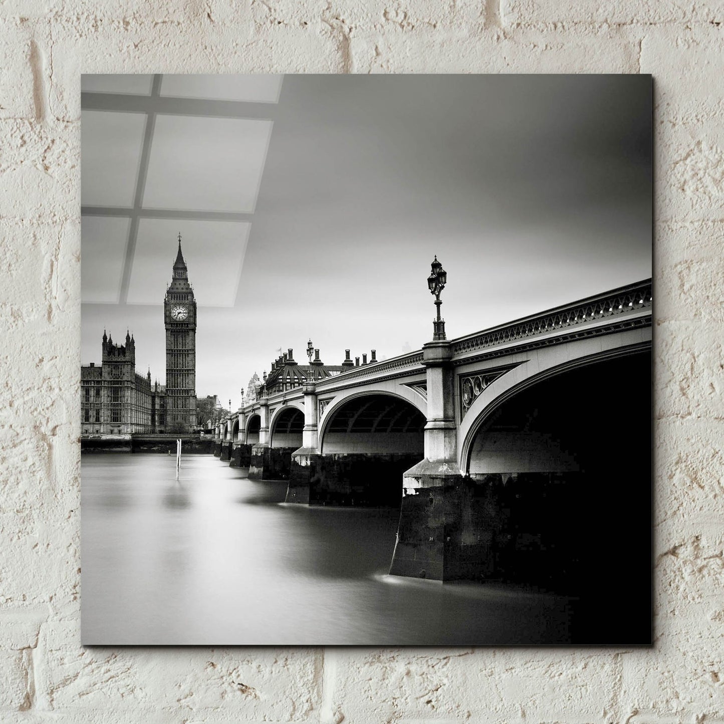 Epic Art 'London Westminster' by Nina Papiorek, Acrylic Glass Wall Art,12x12