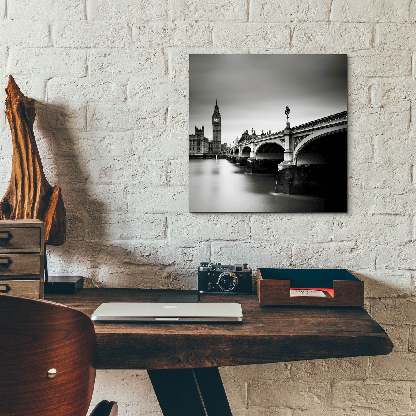 Epic Art 'London Westminster' by Nina Papiorek, Acrylic Glass Wall Art,12x12