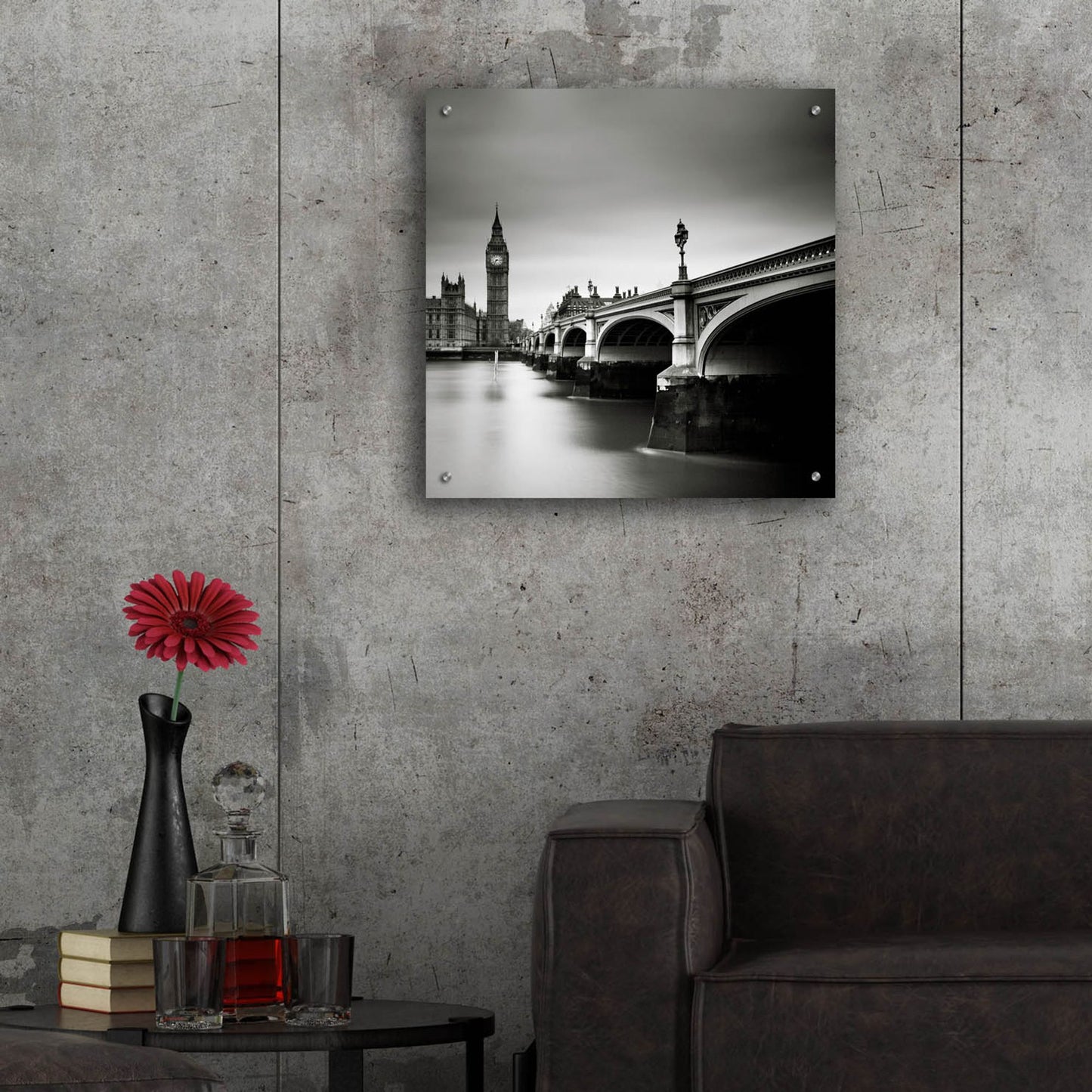 Epic Art 'London Westminster' by Nina Papiorek, Acrylic Glass Wall Art,24x24