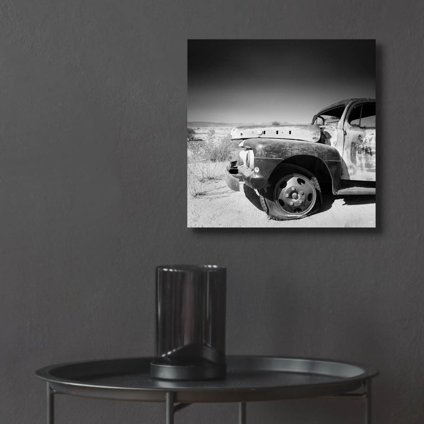 Epic Art 'Namibia Rotten Car' by Nina Papiorek, Acrylic Glass Wall Art,12x12