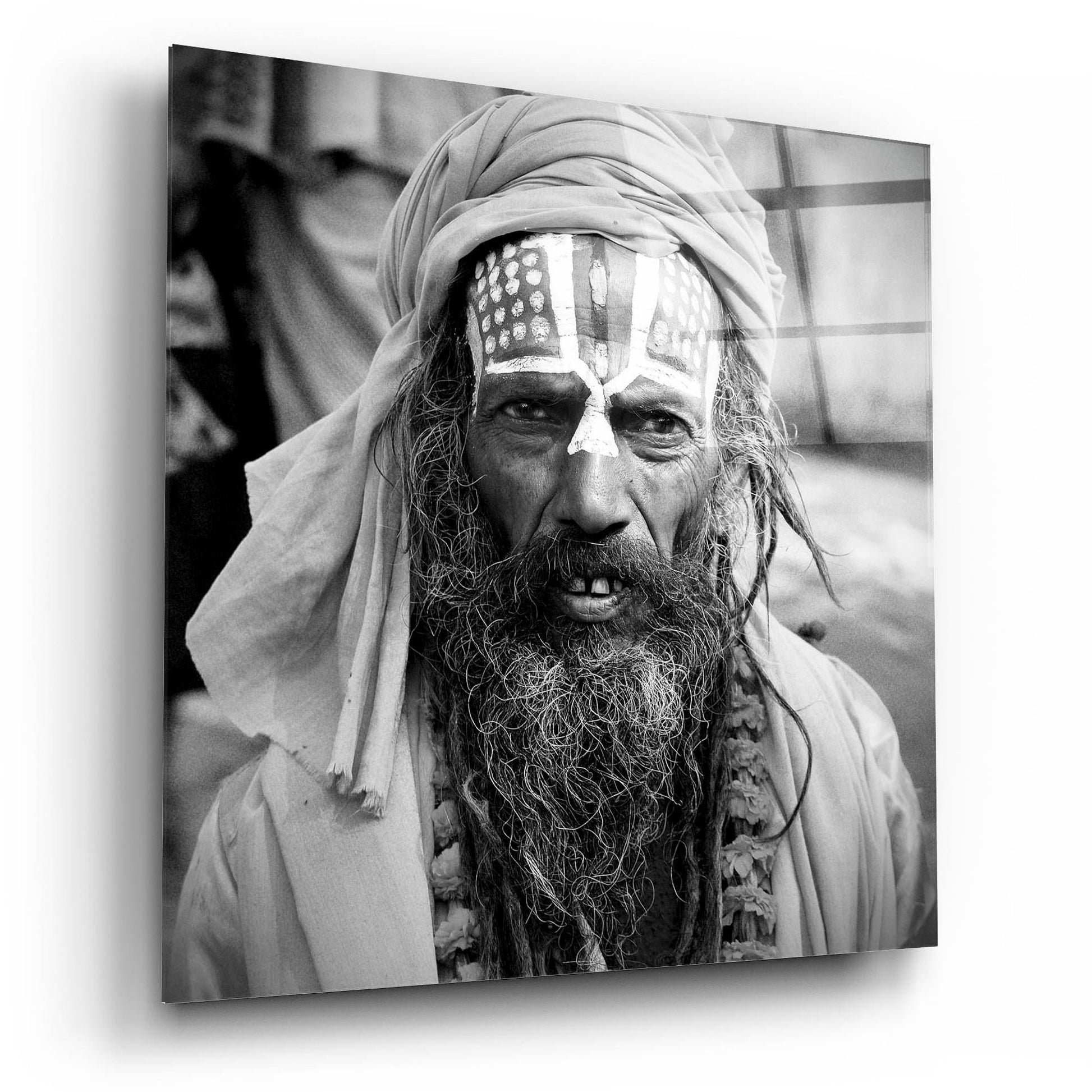 Epic Art 'Nepal Saddhu I' by Nina Papiorek, Acrylic Glass Wall Art,12x12