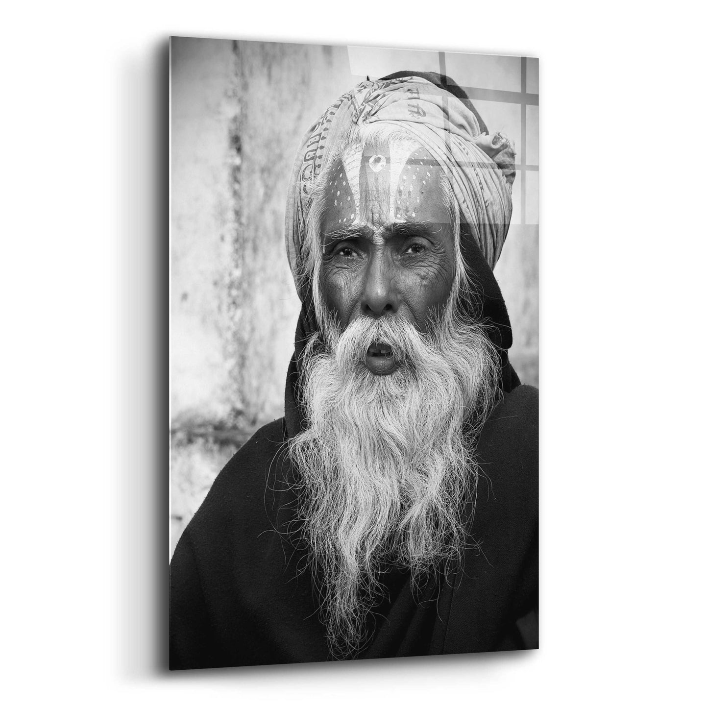 Epic Art 'Nepal Saddhu II' by Nina Papiorek, Acrylic Glass Wall Art,12x16