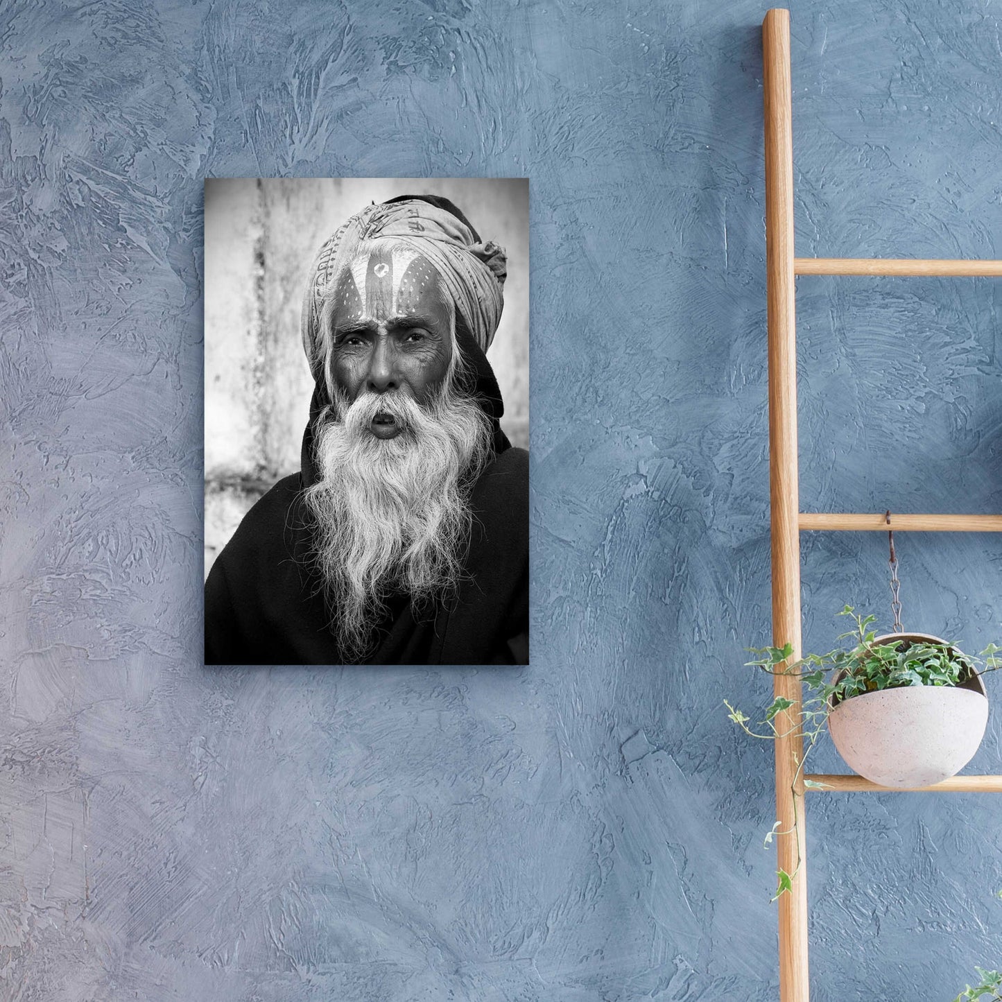 Epic Art 'Nepal Saddhu II' by Nina Papiorek, Acrylic Glass Wall Art,16x24