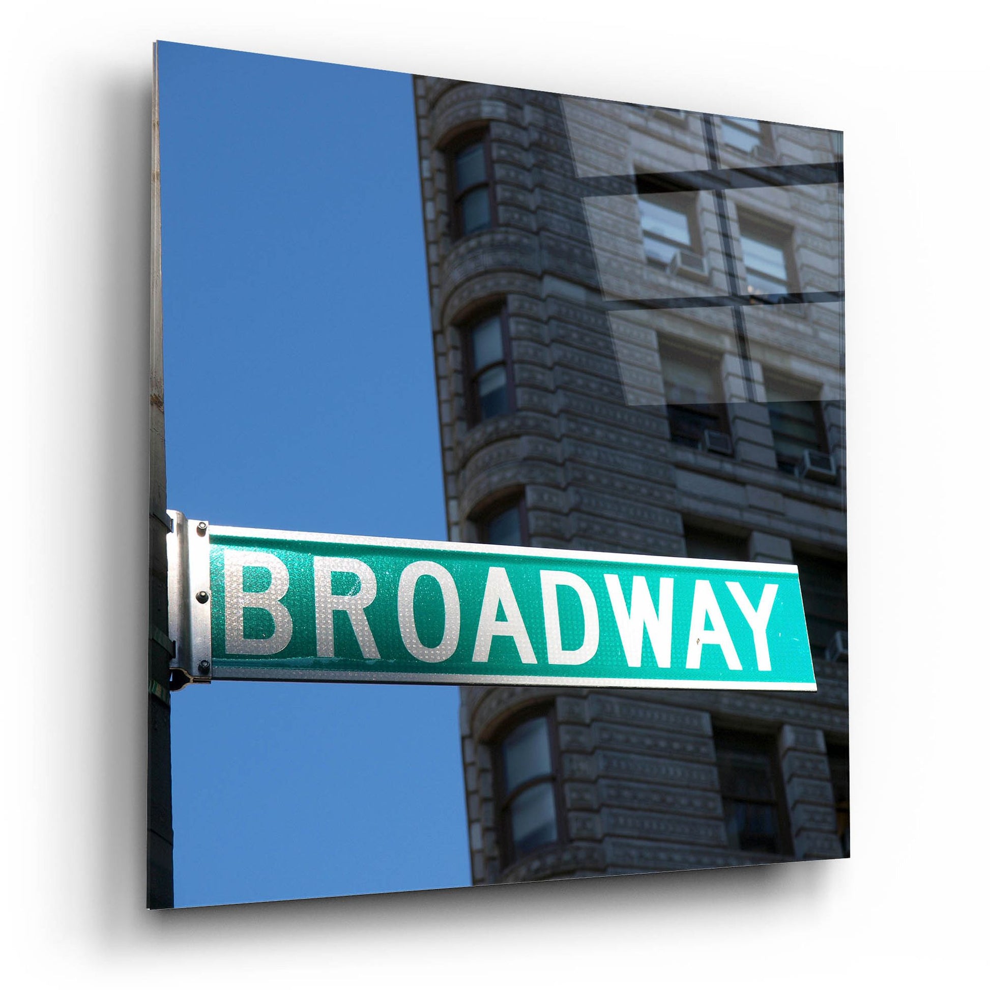 Epic Art 'NYC Broadway' by Nina Papiorek, Acrylic Glass Wall Art,12x12