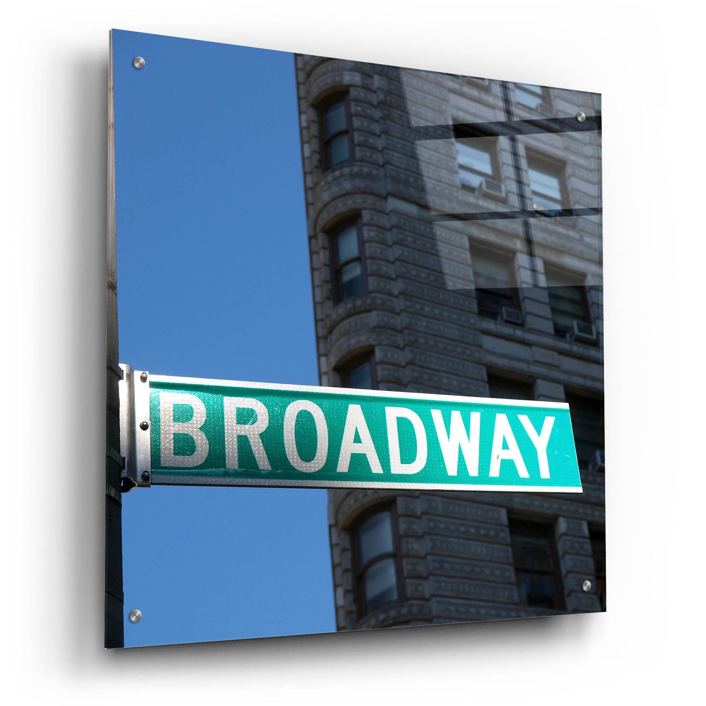 Epic Art 'NYC Broadway' by Nina Papiorek, Acrylic Glass Wall Art,24x24