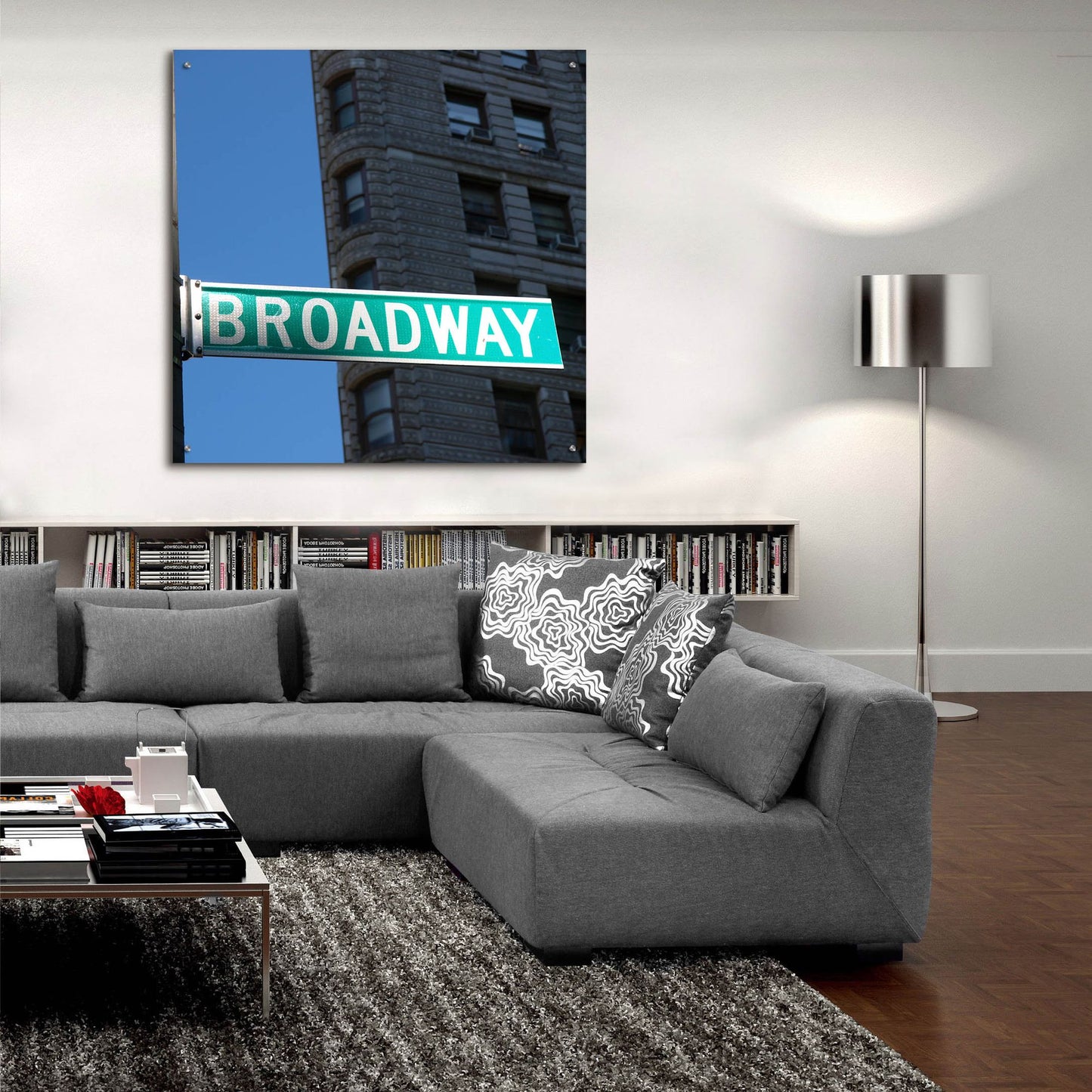 Epic Art 'NYC Broadway' by Nina Papiorek, Acrylic Glass Wall Art,36x36