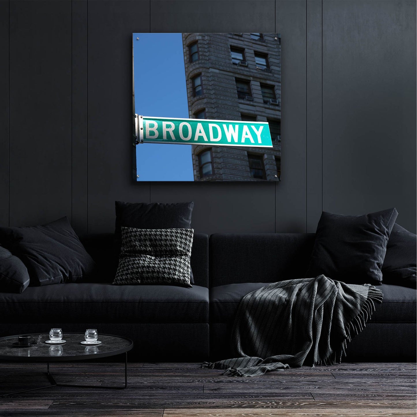 Epic Art 'NYC Broadway' by Nina Papiorek, Acrylic Glass Wall Art,36x36