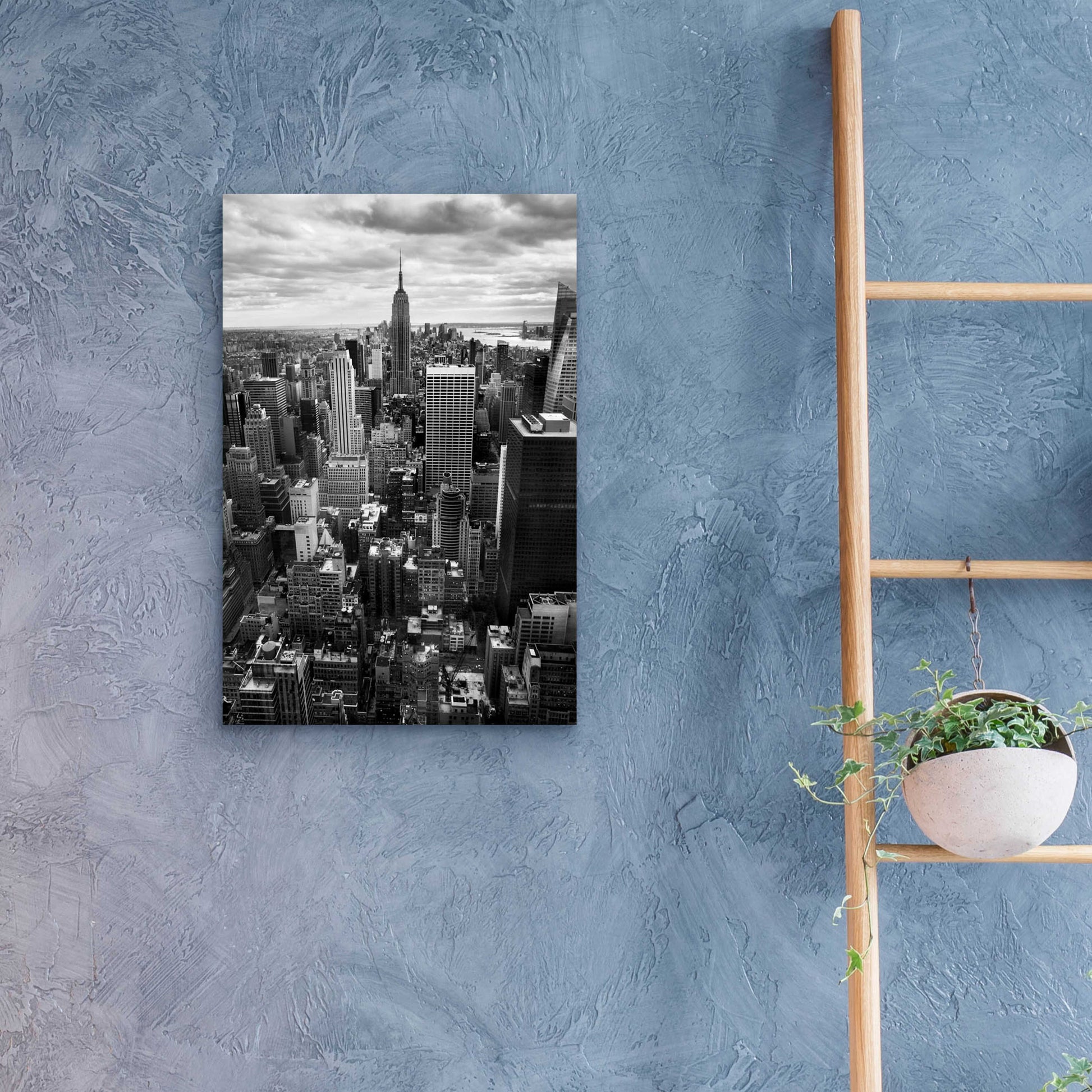 Epic Art 'NYC Downtown II' by Nina Papiorek, Acrylic Glass Wall Art,16x24