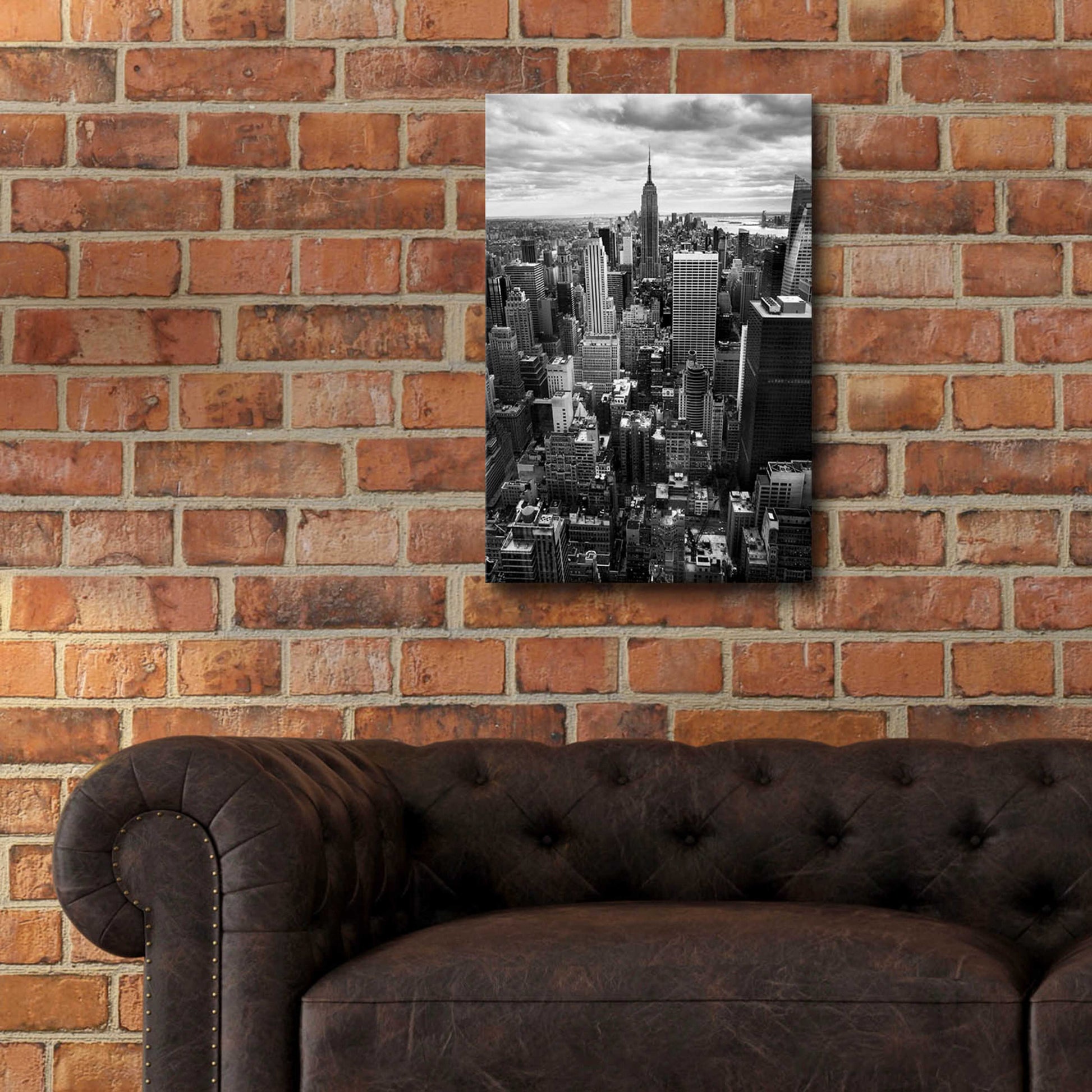 Epic Art 'NYC Downtown II' by Nina Papiorek, Acrylic Glass Wall Art,16x24