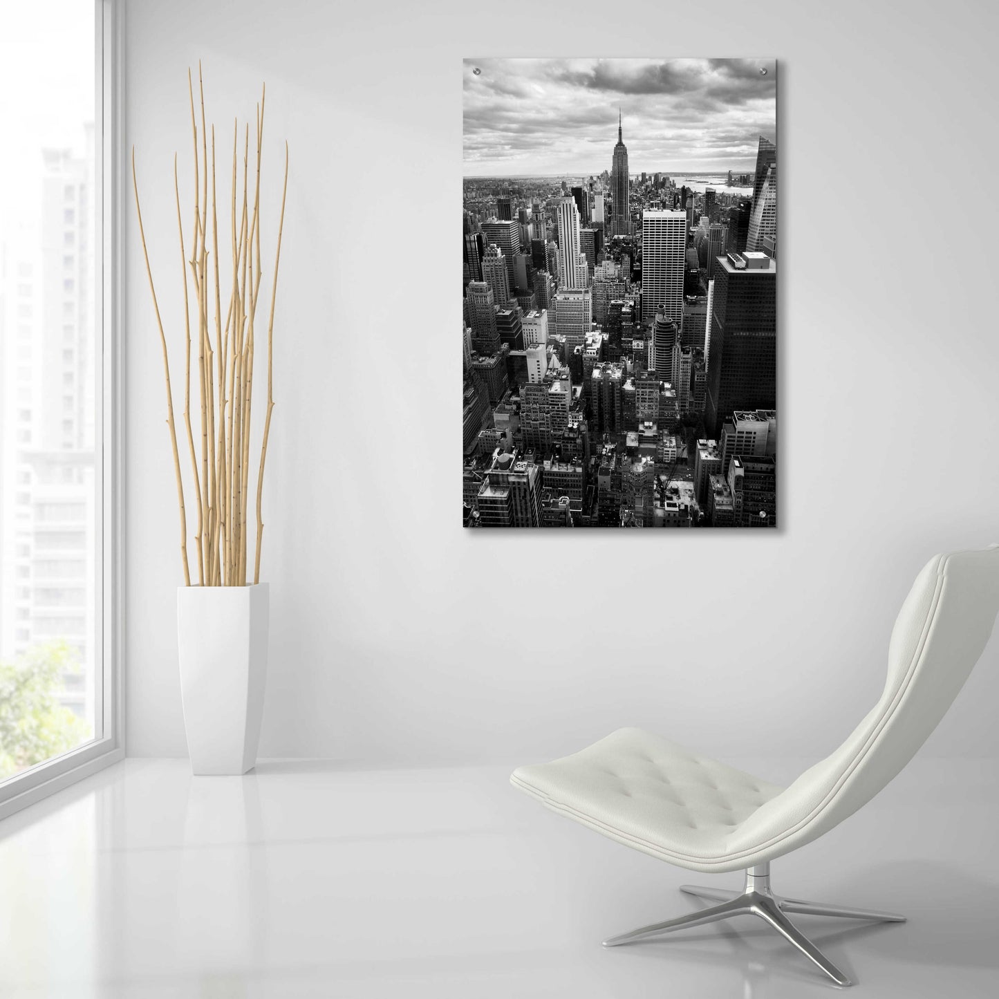 Epic Art 'NYC Downtown II' by Nina Papiorek, Acrylic Glass Wall Art,24x36