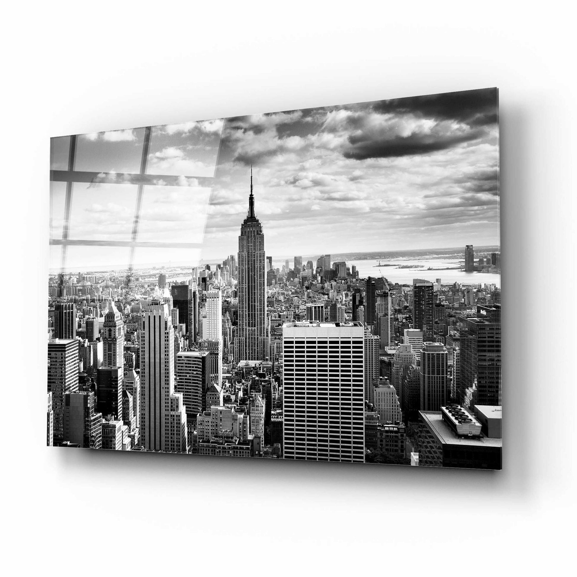 Epic Art 'NYC Downtown' by Nina Papiorek, Acrylic Glass Wall Art,16x12