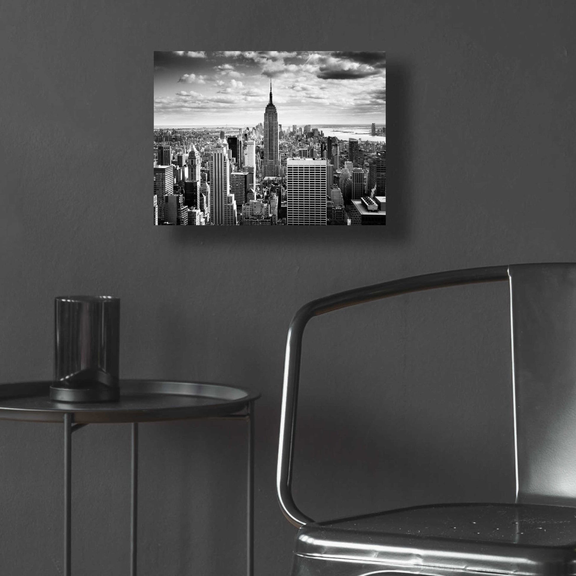 Epic Art 'NYC Downtown' by Nina Papiorek, Acrylic Glass Wall Art,16x12