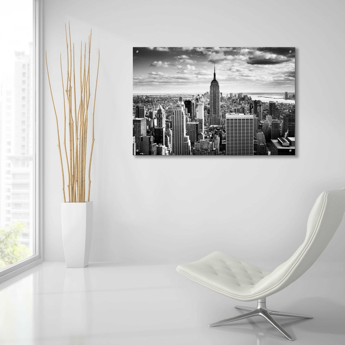 Epic Art 'NYC Downtown' by Nina Papiorek, Acrylic Glass Wall Art,36x24