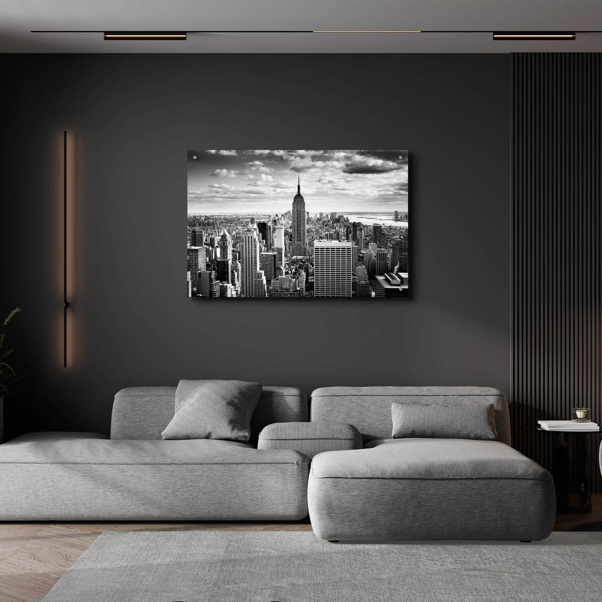 Epic Art 'NYC Downtown' by Nina Papiorek, Acrylic Glass Wall Art,36x24