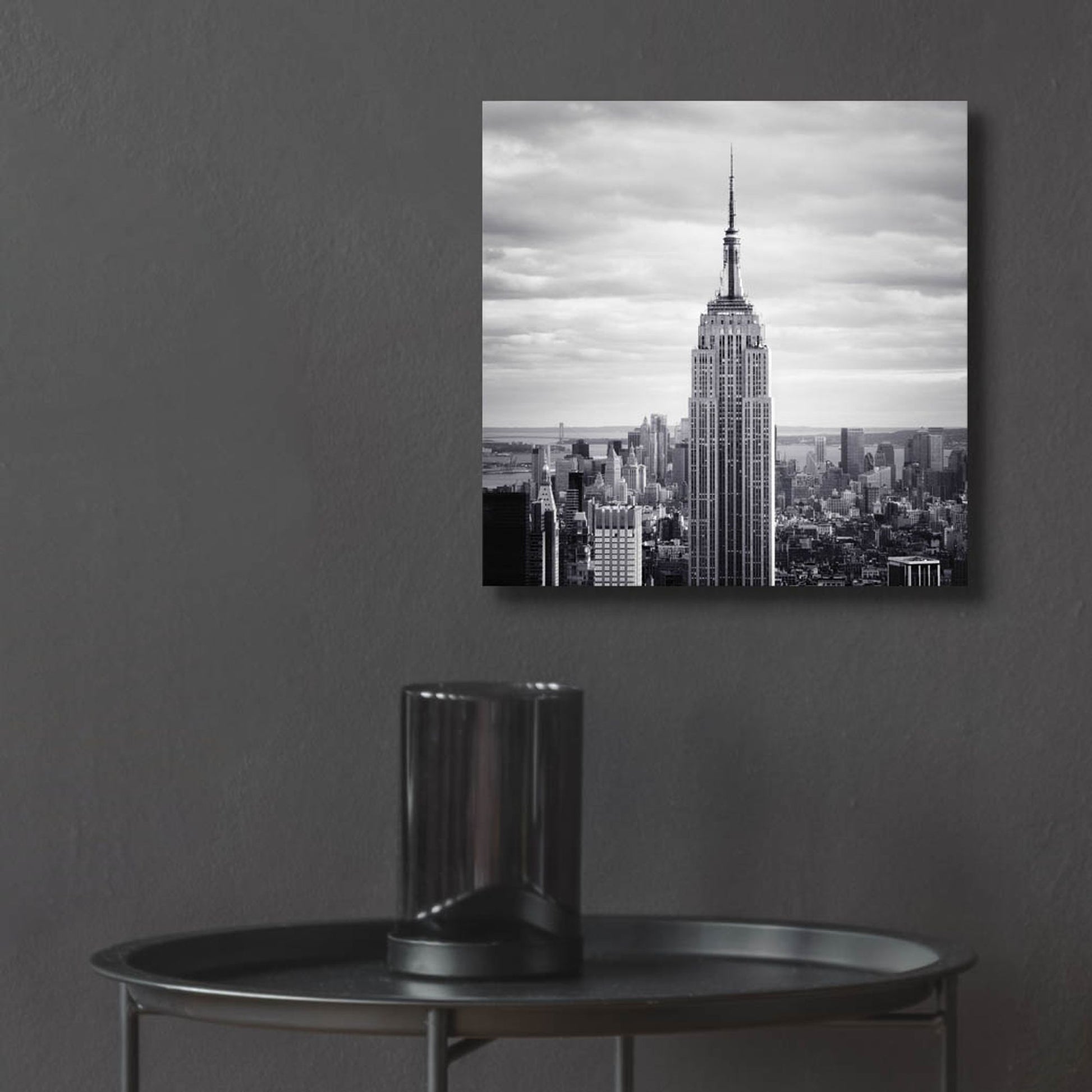 Epic Art 'NYC Empire' by Nina Papiorek, Acrylic Glass Wall Art,12x12