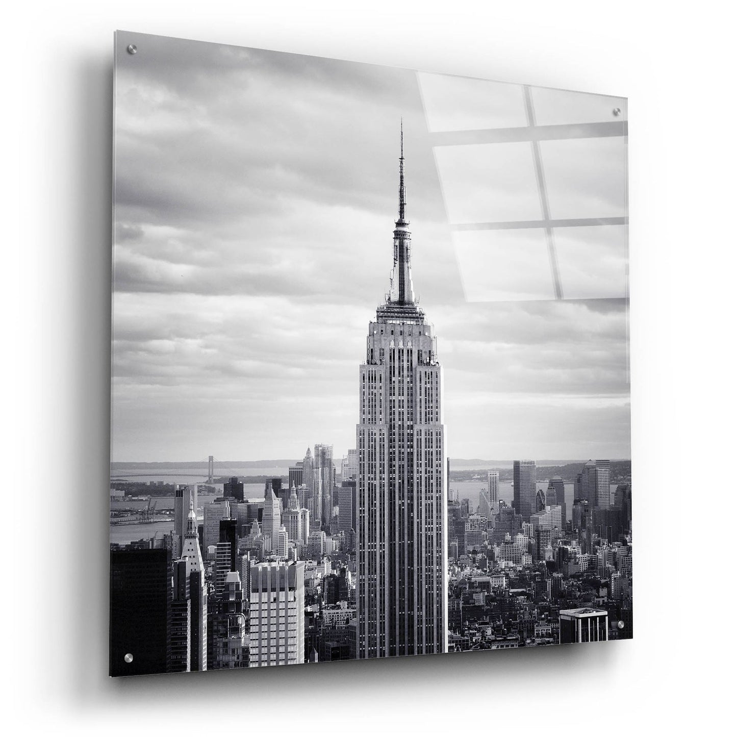 Epic Art 'NYC Empire' by Nina Papiorek, Acrylic Glass Wall Art,36x36