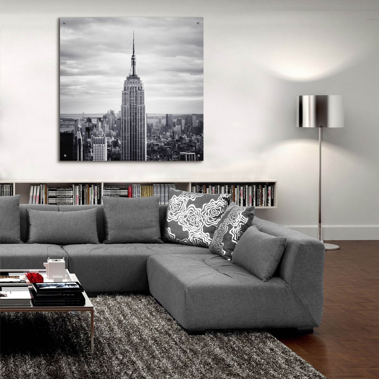 Epic Art 'NYC Empire' by Nina Papiorek, Acrylic Glass Wall Art,36x36