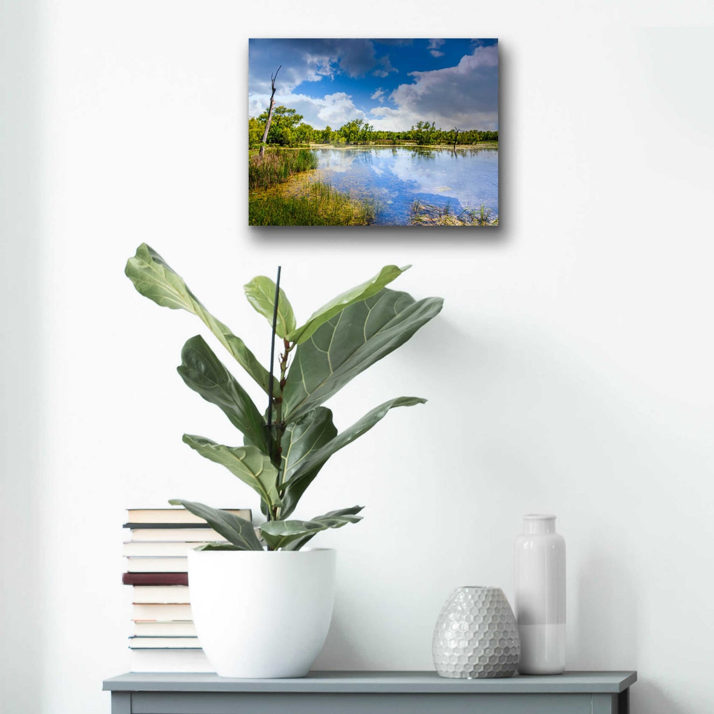 Epic Art 'Brazos Bend Sunny Afternoon' by Grace Fine Arts Photography, Acrylic Glass Wall Art,16x12