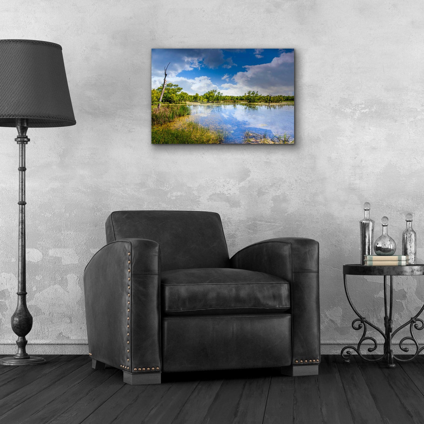 Epic Art 'Brazos Bend Sunny Afternoon' by Grace Fine Arts Photography, Acrylic Glass Wall Art,24x16