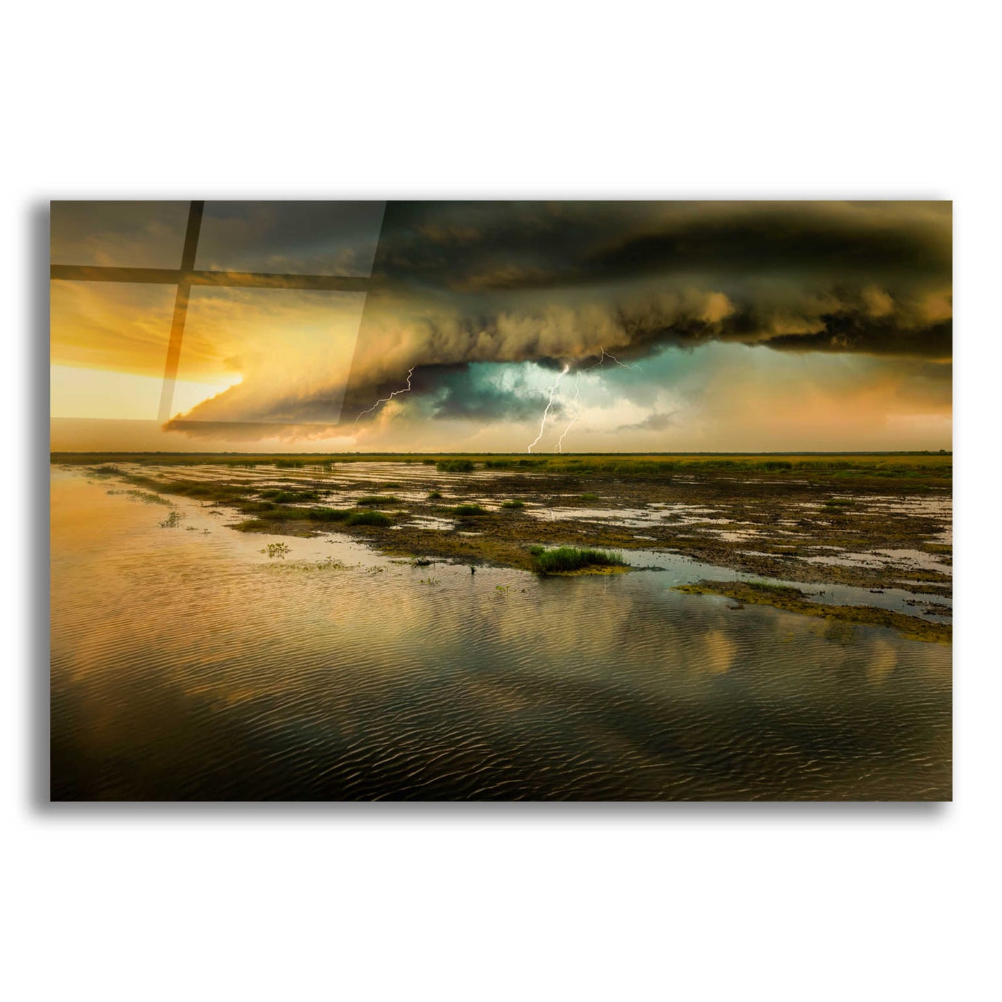 Epic Art 'Coastal Storm Rising' by Grace Fine Arts Photography, Acrylic Glass Wall Art