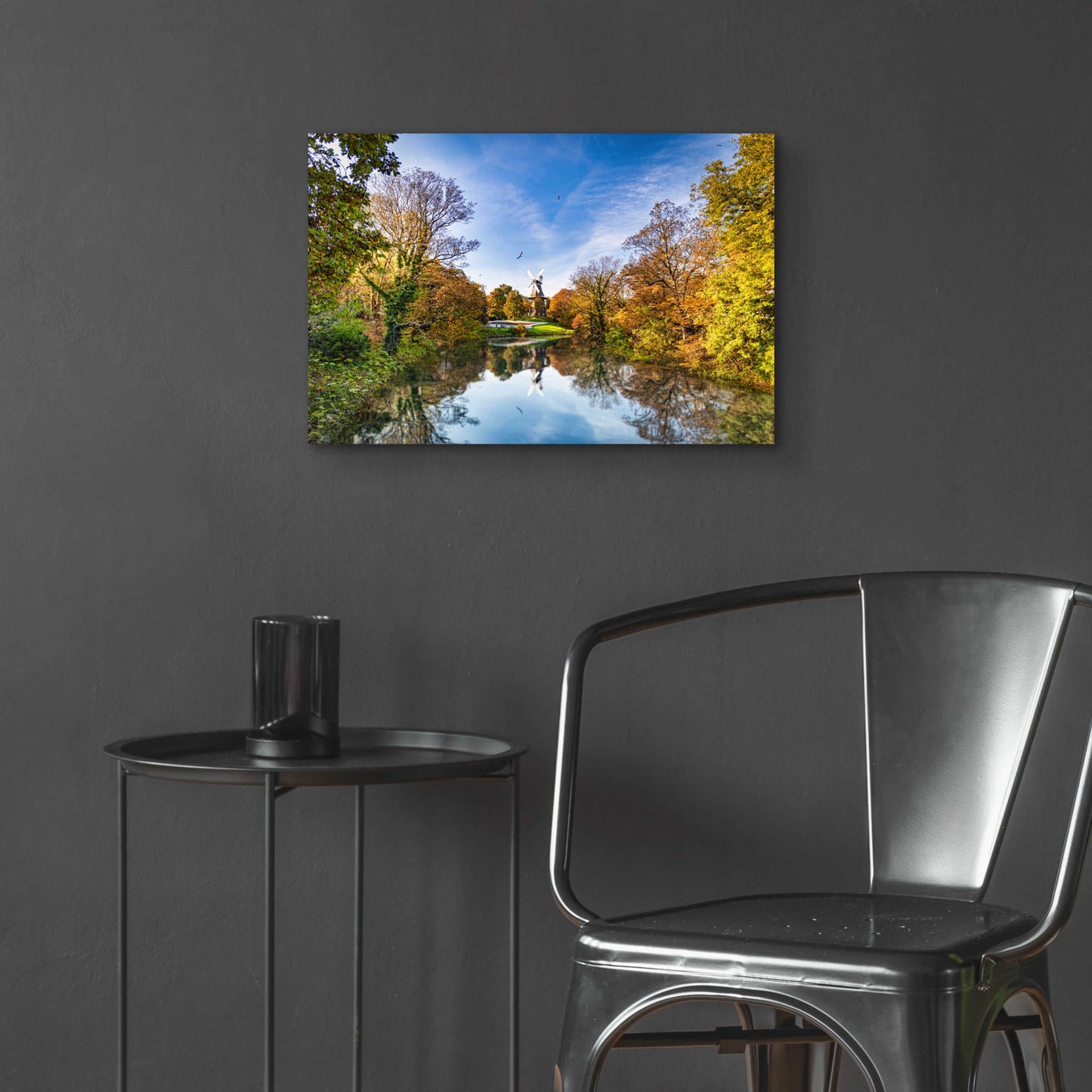 Epic Art 'German Windmill' by Grace Fine Arts Photography, Acrylic Glass Wall Art,24x16