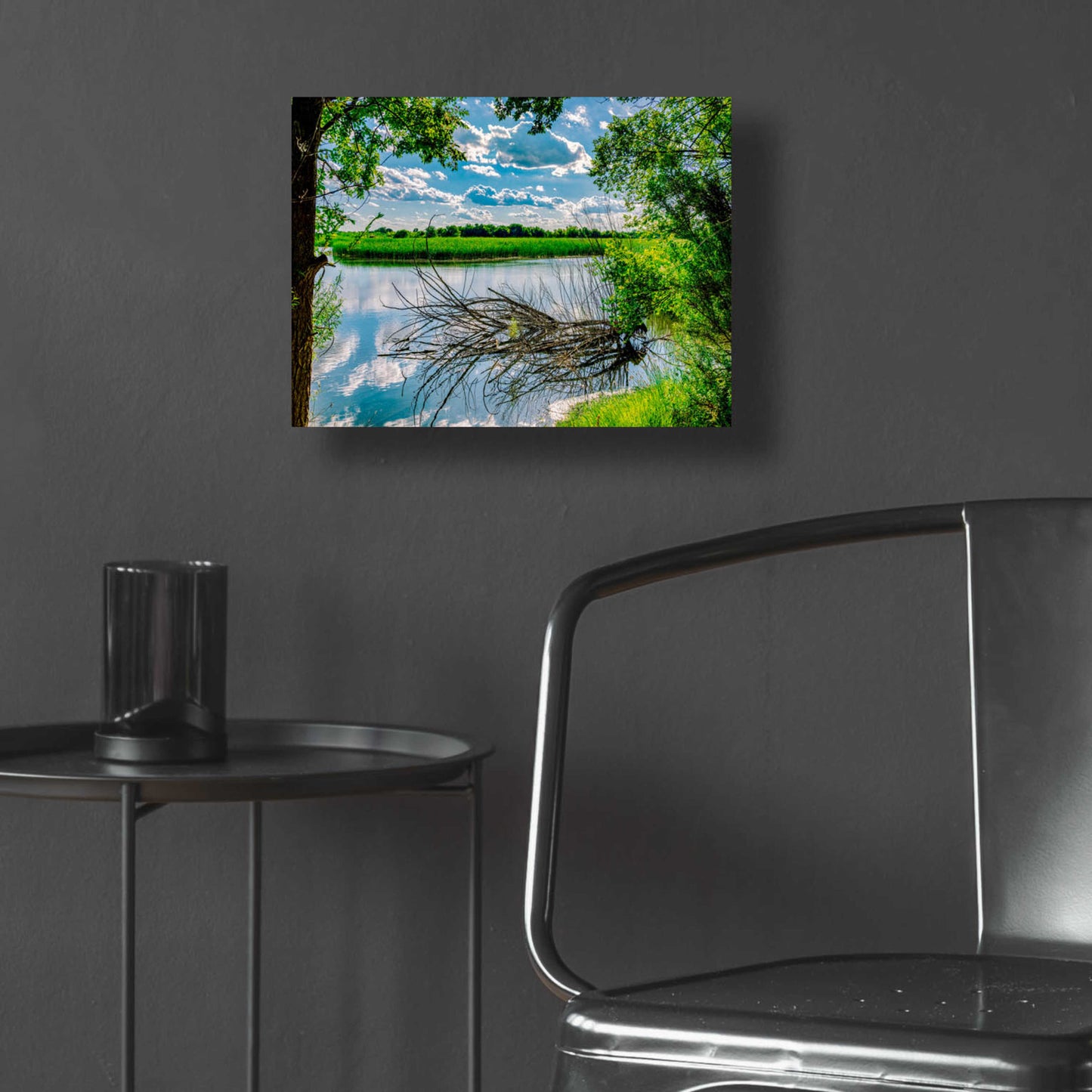 Epic Art 'Midland Reflections 2' by Grace Fine Arts Photography, Acrylic Glass Wall Art,16x12