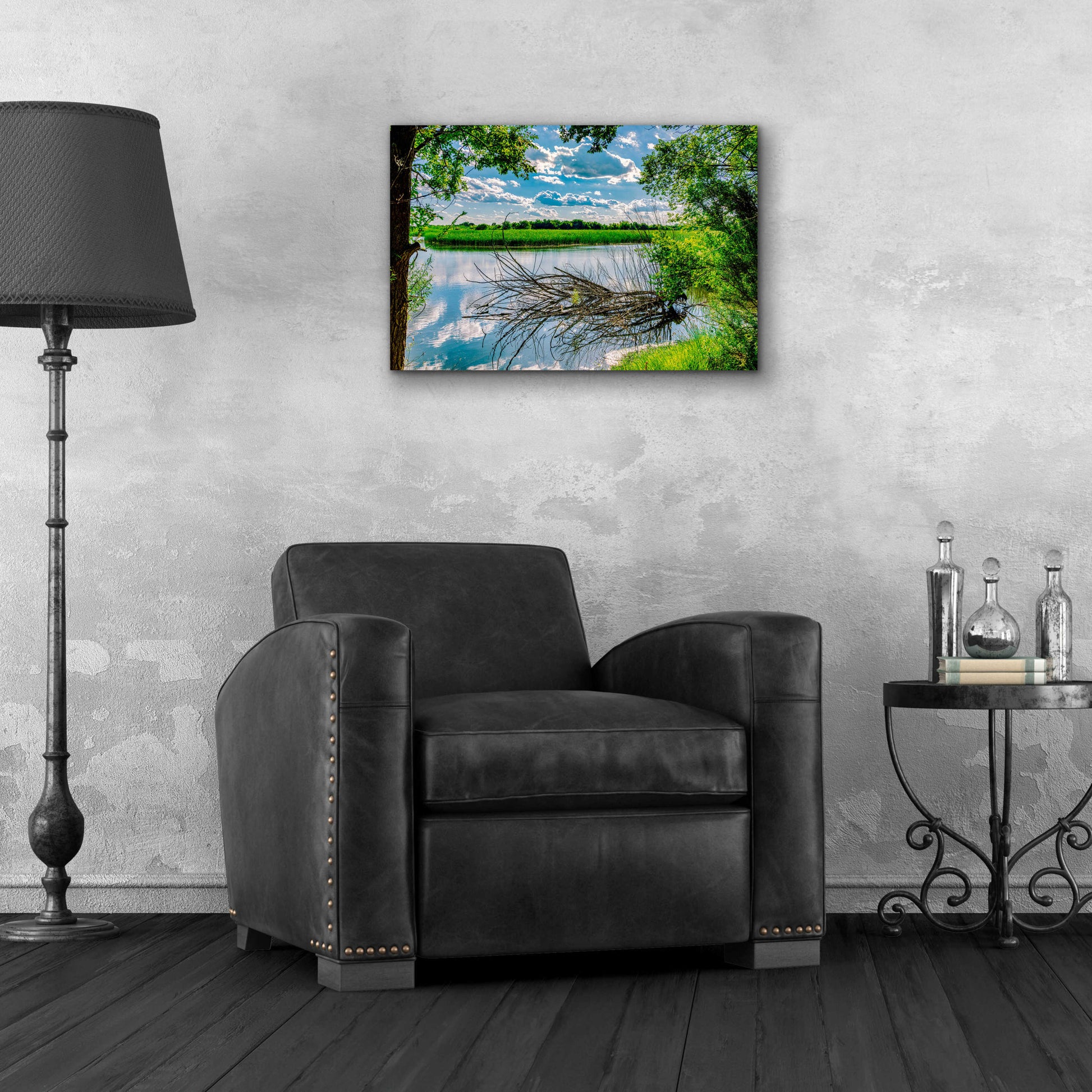 Epic Art 'Midland Reflections 2' by Grace Fine Arts Photography, Acrylic Glass Wall Art,24x16