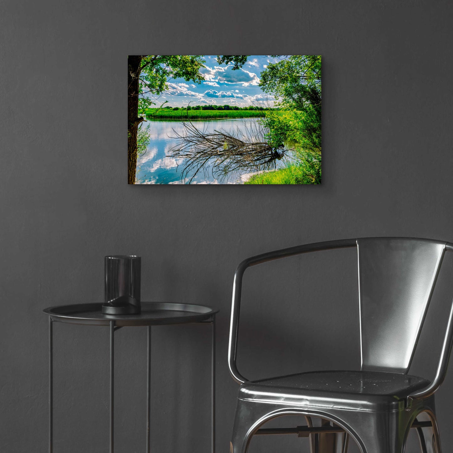 Epic Art 'Midland Reflections 2' by Grace Fine Arts Photography, Acrylic Glass Wall Art,24x16