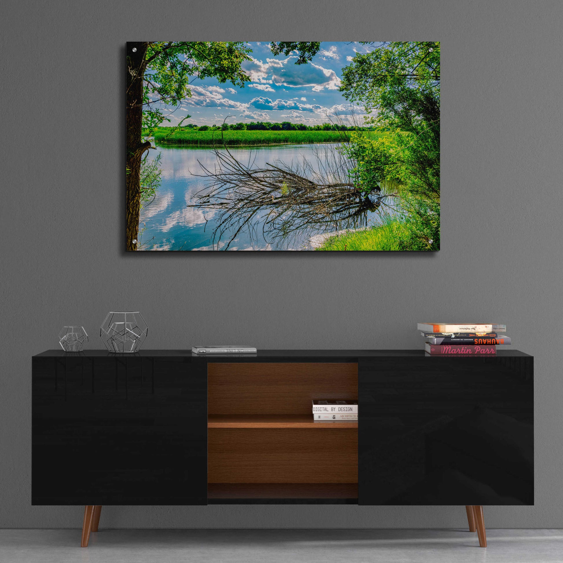 Epic Art 'Midland Reflections 2' by Grace Fine Arts Photography, Acrylic Glass Wall Art,36x24