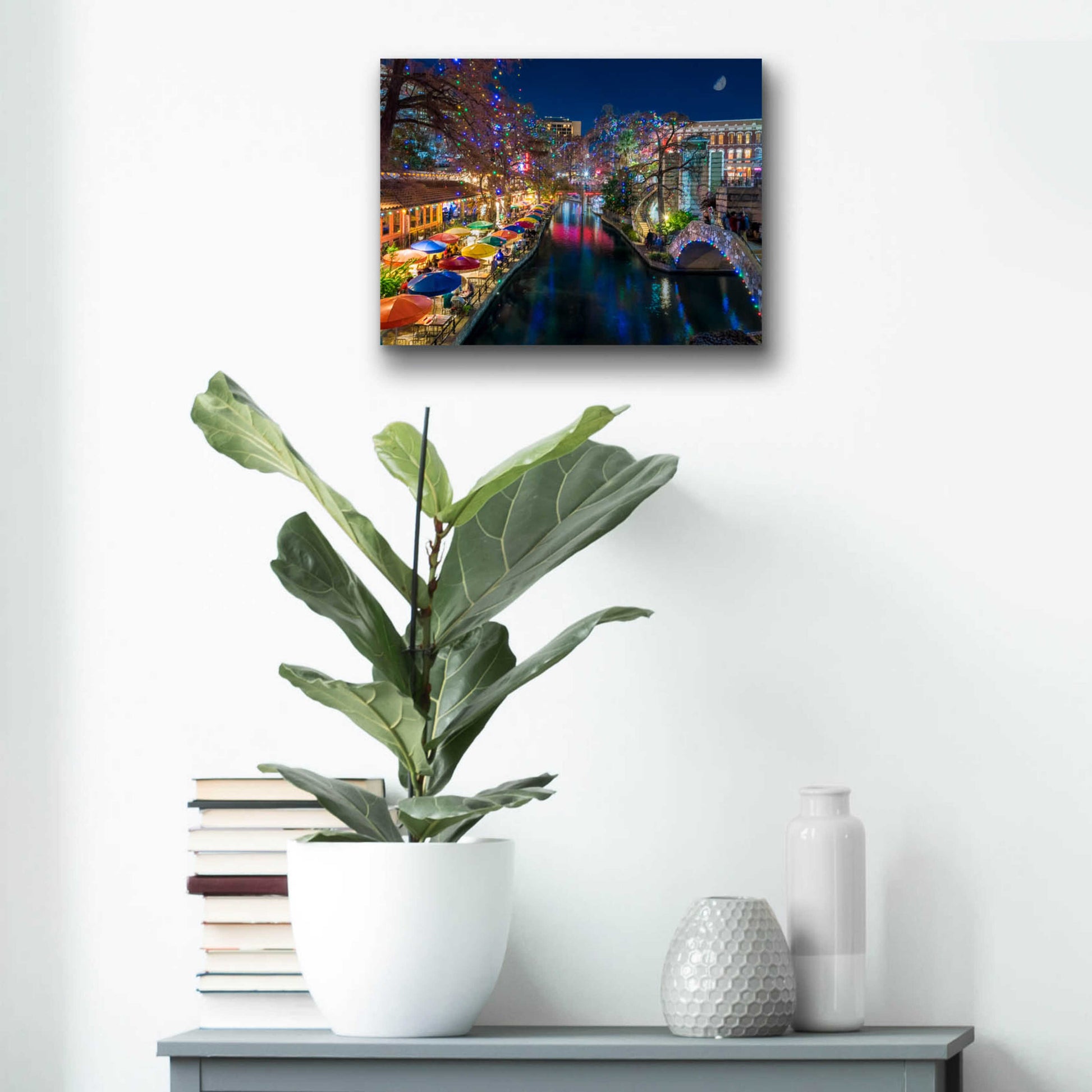 Epic Art 'San Antonio Holiday' by Grace Fine Arts Photography, Acrylic Glass Wall Art,16x12