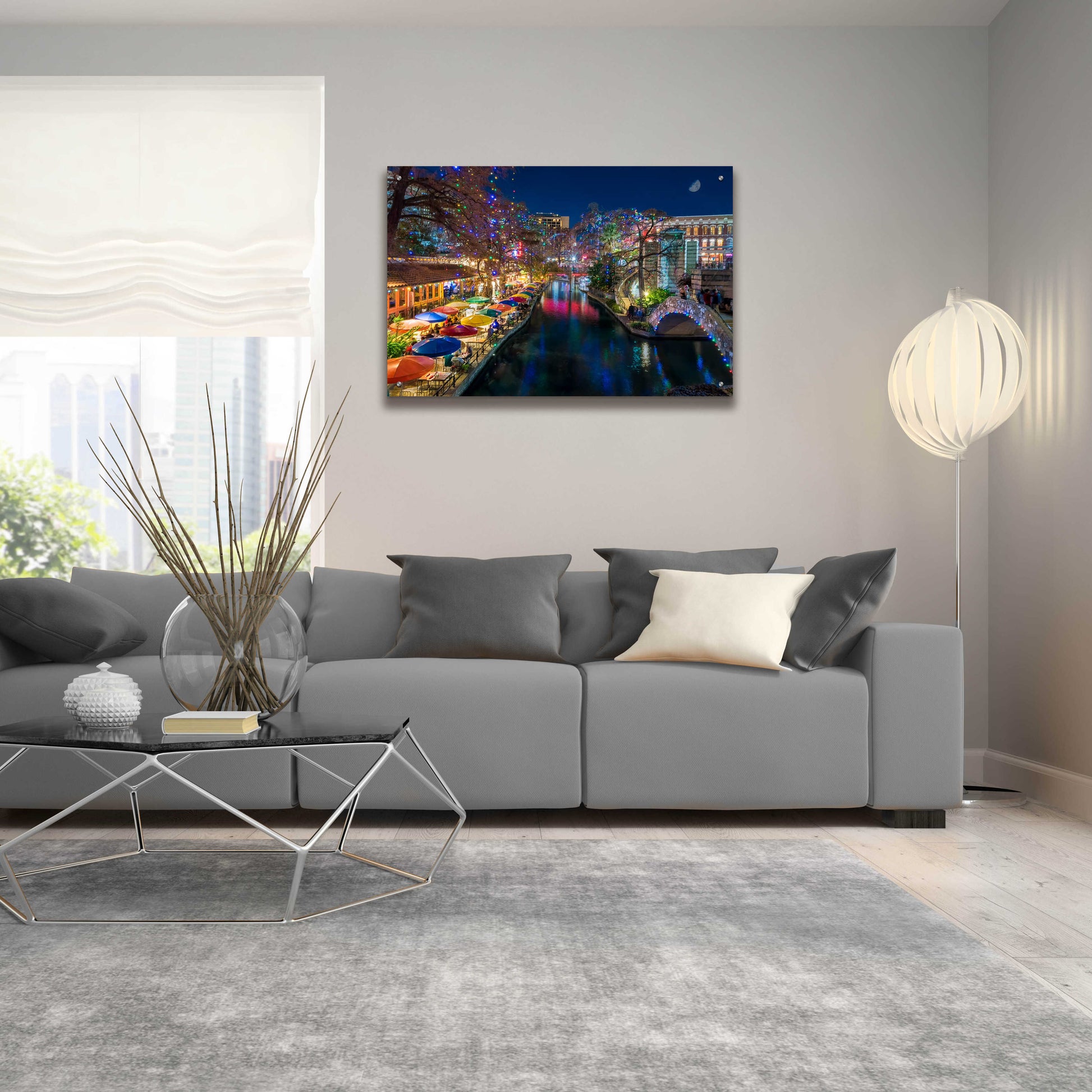 Epic Art 'San Antonio Holiday' by Grace Fine Arts Photography, Acrylic Glass Wall Art,36x24