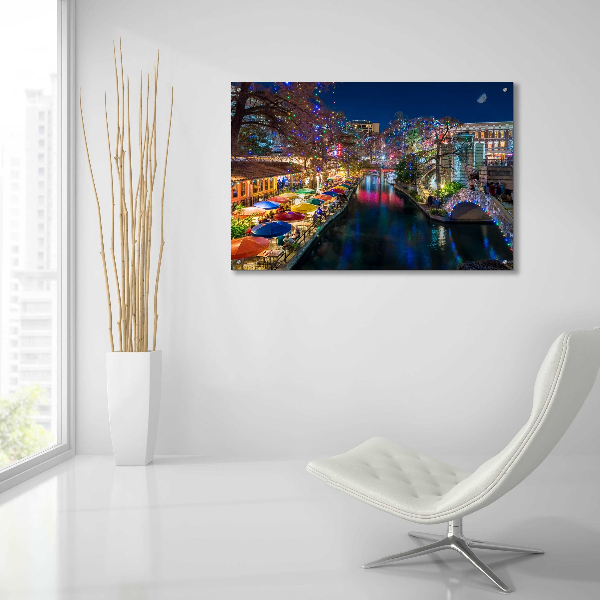 Epic Art 'San Antonio Holiday' by Grace Fine Arts Photography, Acrylic Glass Wall Art,36x24