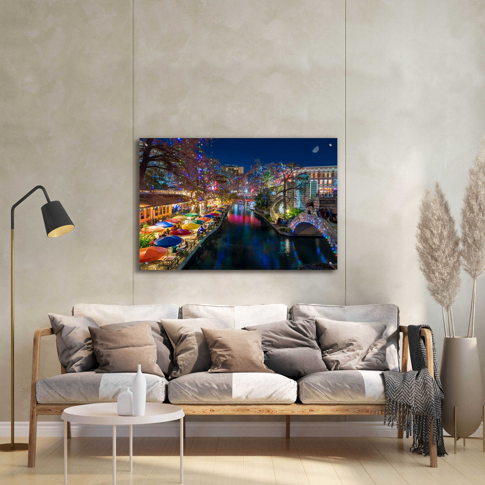 Epic Art 'San Antonio Holiday' by Grace Fine Arts Photography, Acrylic Glass Wall Art,36x24