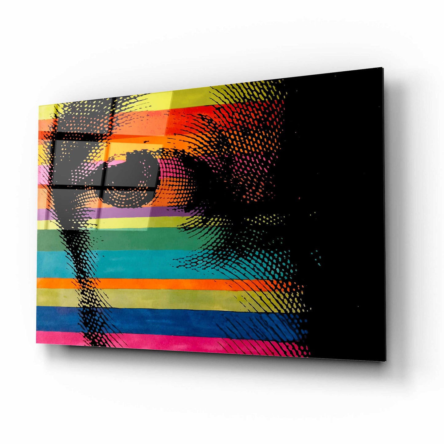 Epic Art 'George’s Eye' by Howie Green, Acrylic Glass Wall Art,16x12