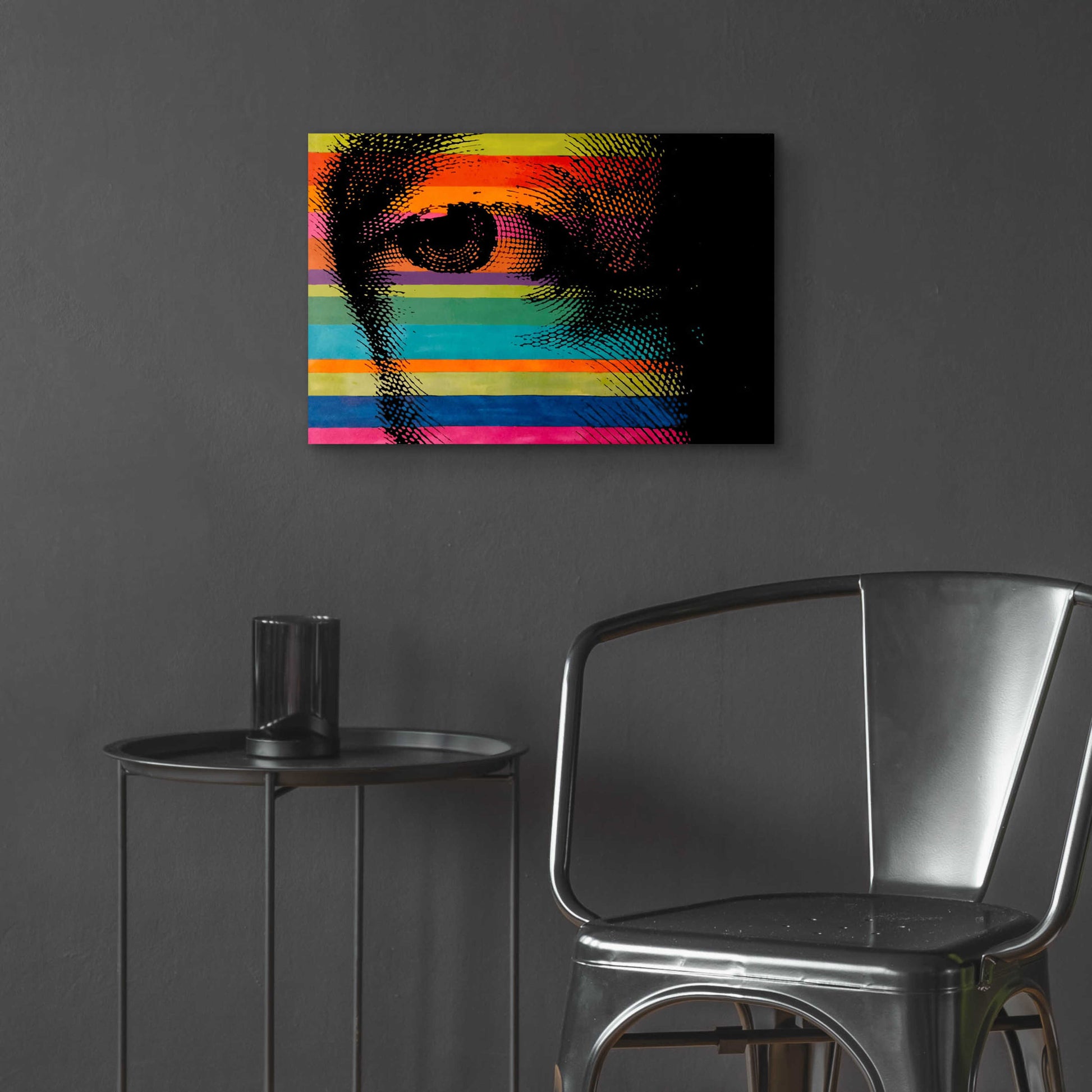 Epic Art 'George’s Eye' by Howie Green, Acrylic Glass Wall Art,24x16