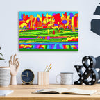 Epic Art 'Fall Landscape' by Howie Green, Acrylic Glass Wall Art,16x12