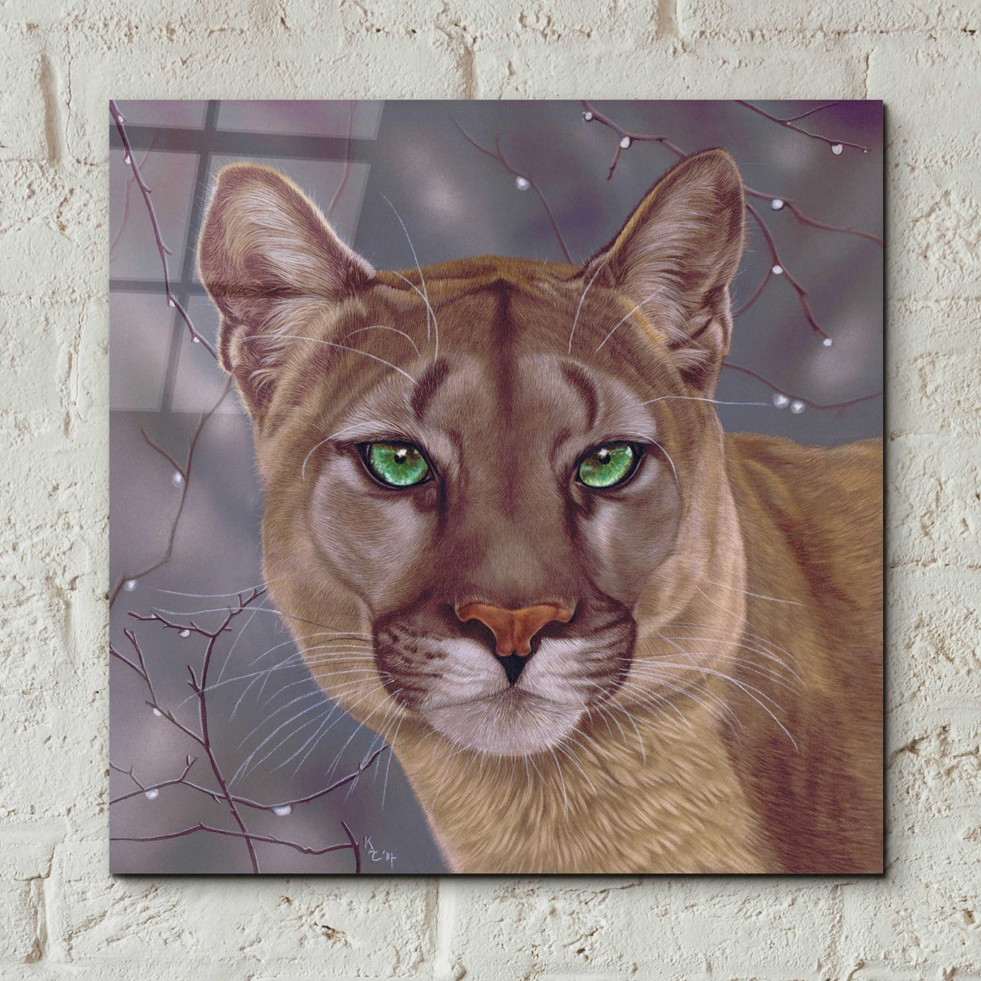 Epic Art 'Eyes On The Prize' by Karie-Ann Cooper, Acrylic Glass Wall Art,12x12