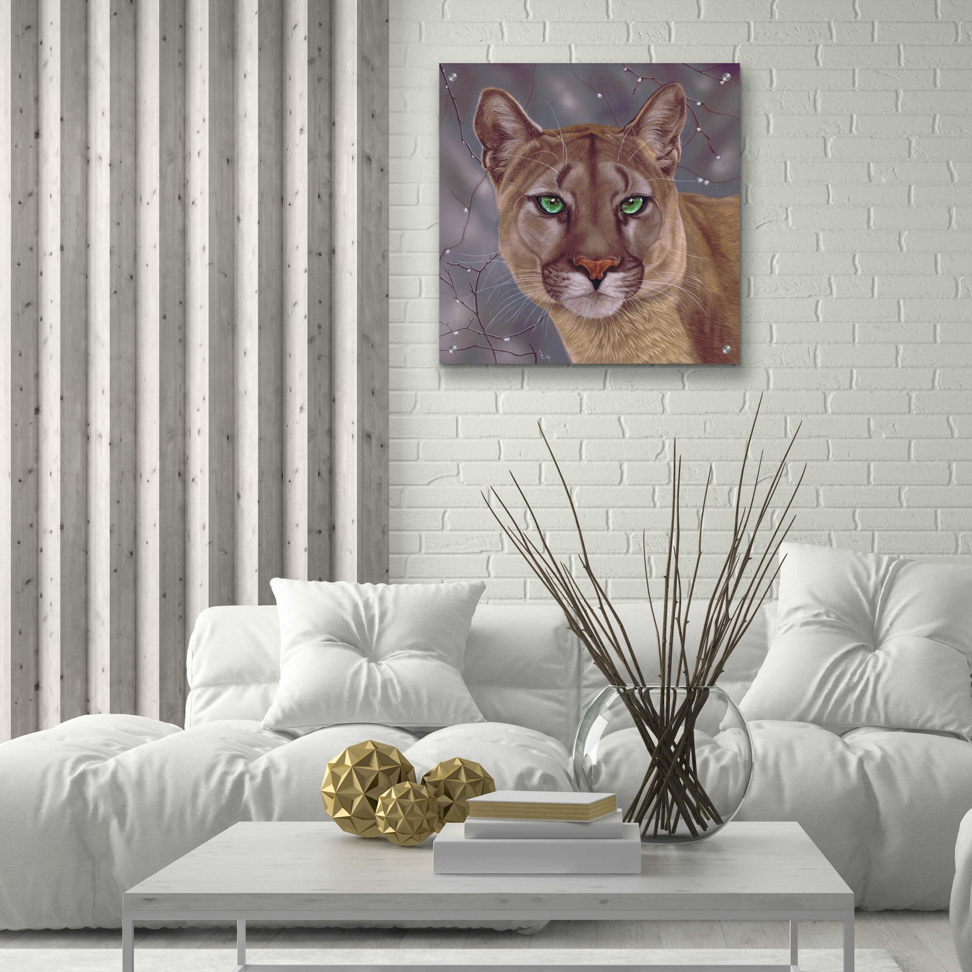 Epic Art 'Eyes On The Prize' by Karie-Ann Cooper, Acrylic Glass Wall Art,24x24