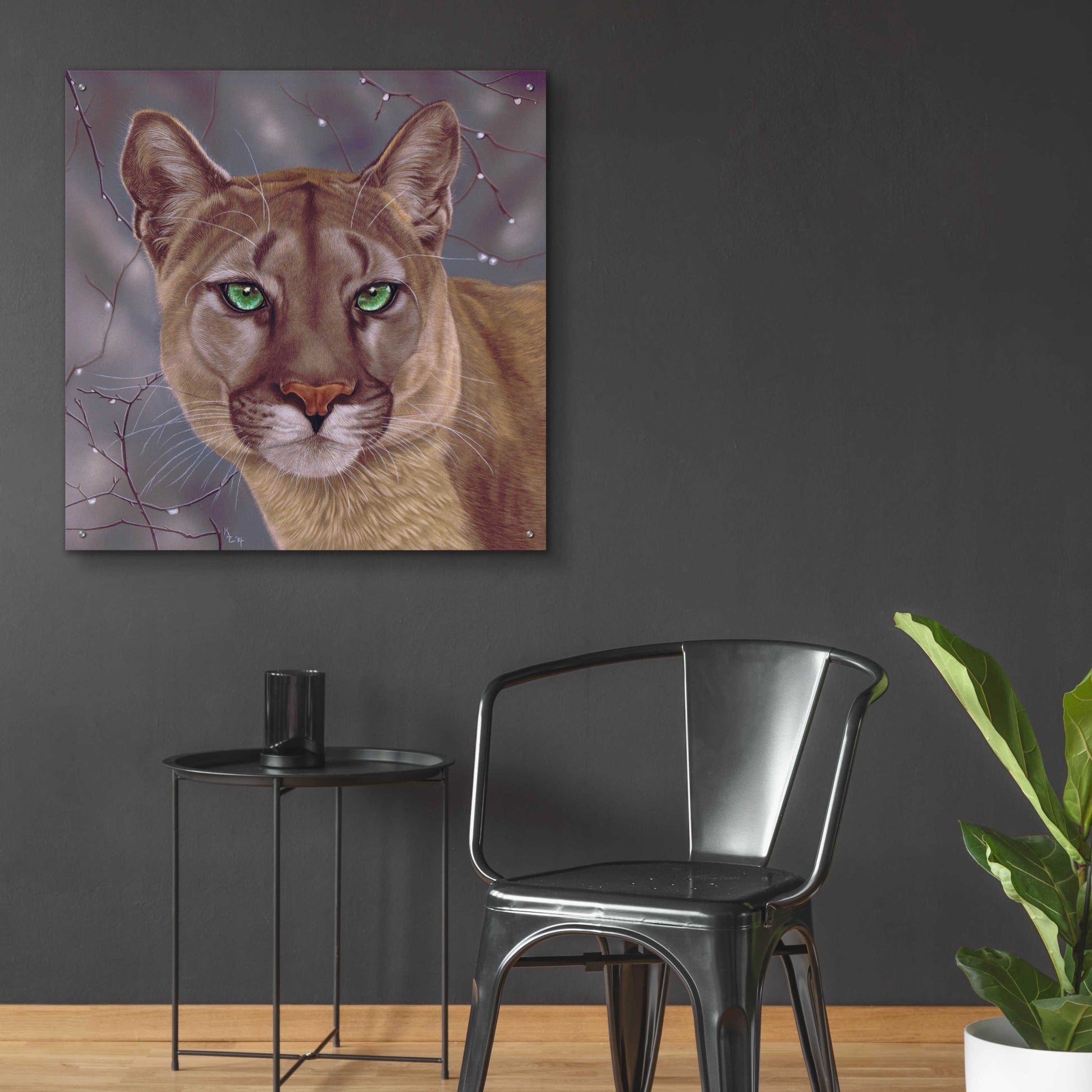 Epic Art 'Eyes On The Prize' by Karie-Ann Cooper, Acrylic Glass Wall Art,36x36