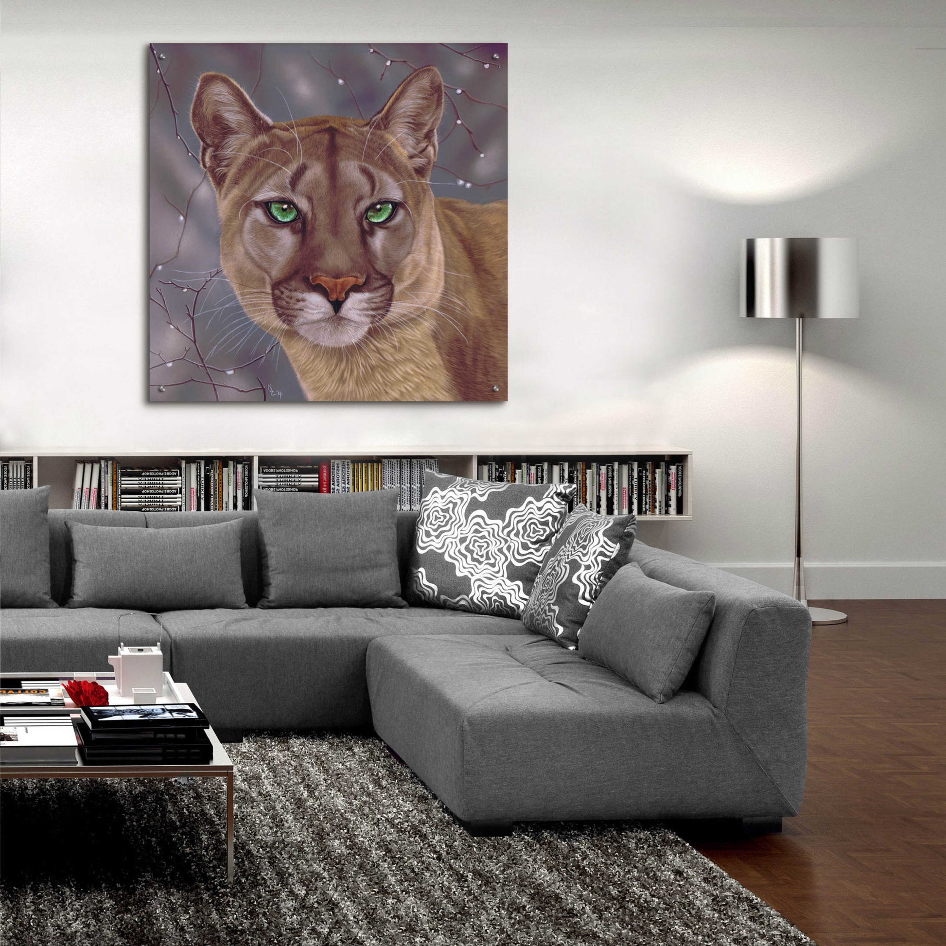 Epic Art 'Eyes On The Prize' by Karie-Ann Cooper, Acrylic Glass Wall Art,36x36